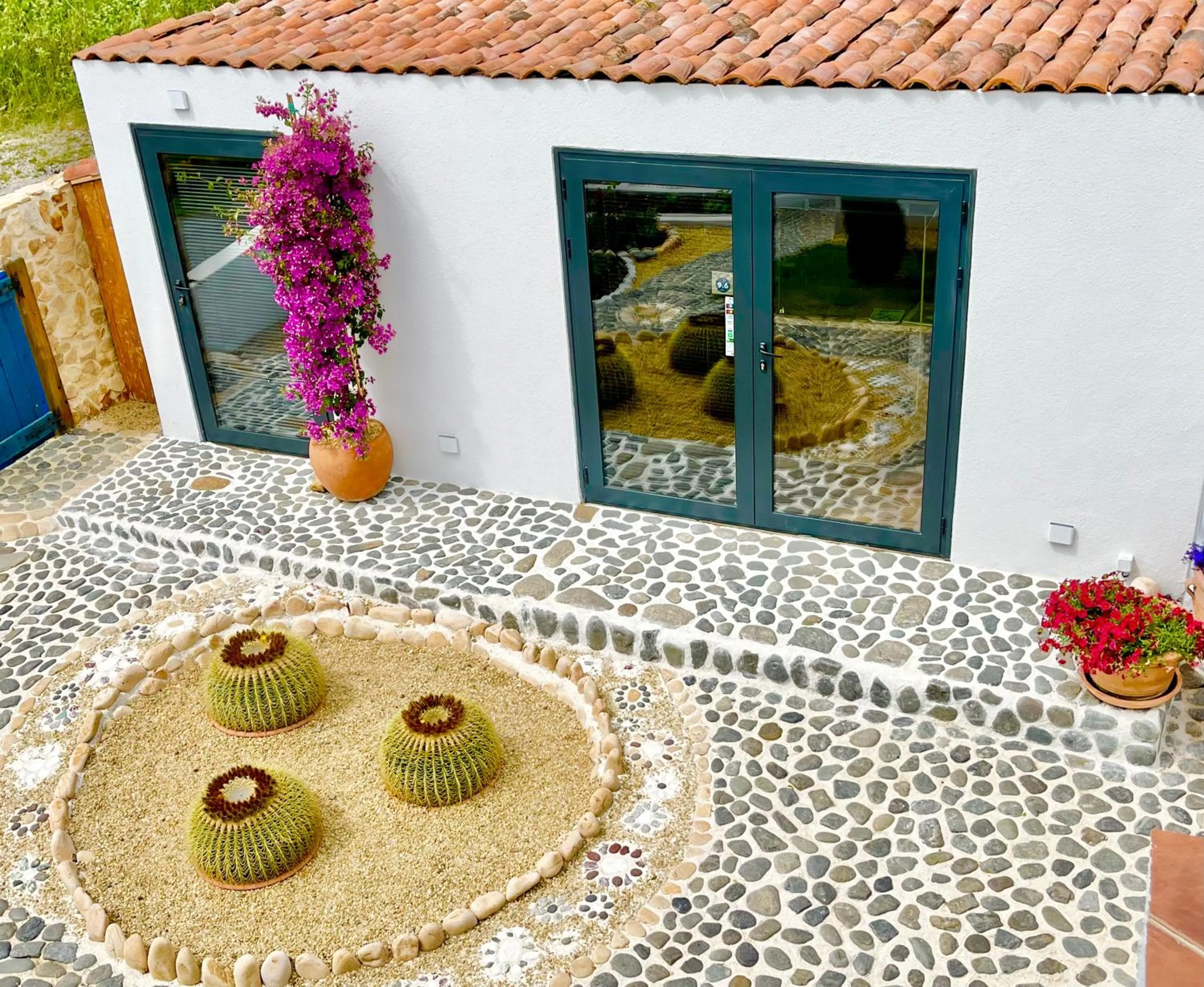 Lobby or reception in Casa de oro Alma