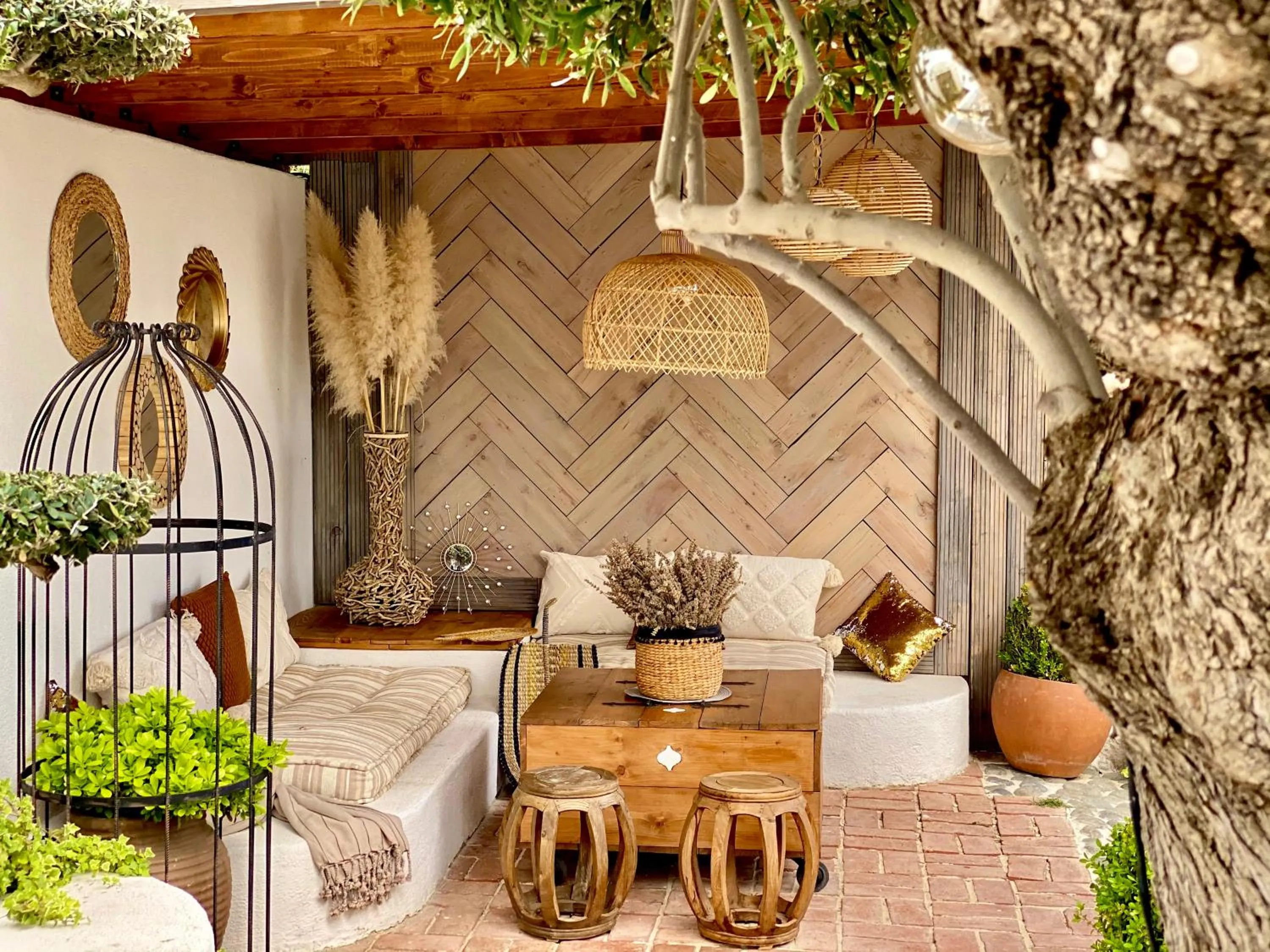 Patio in Casa de oro Alma