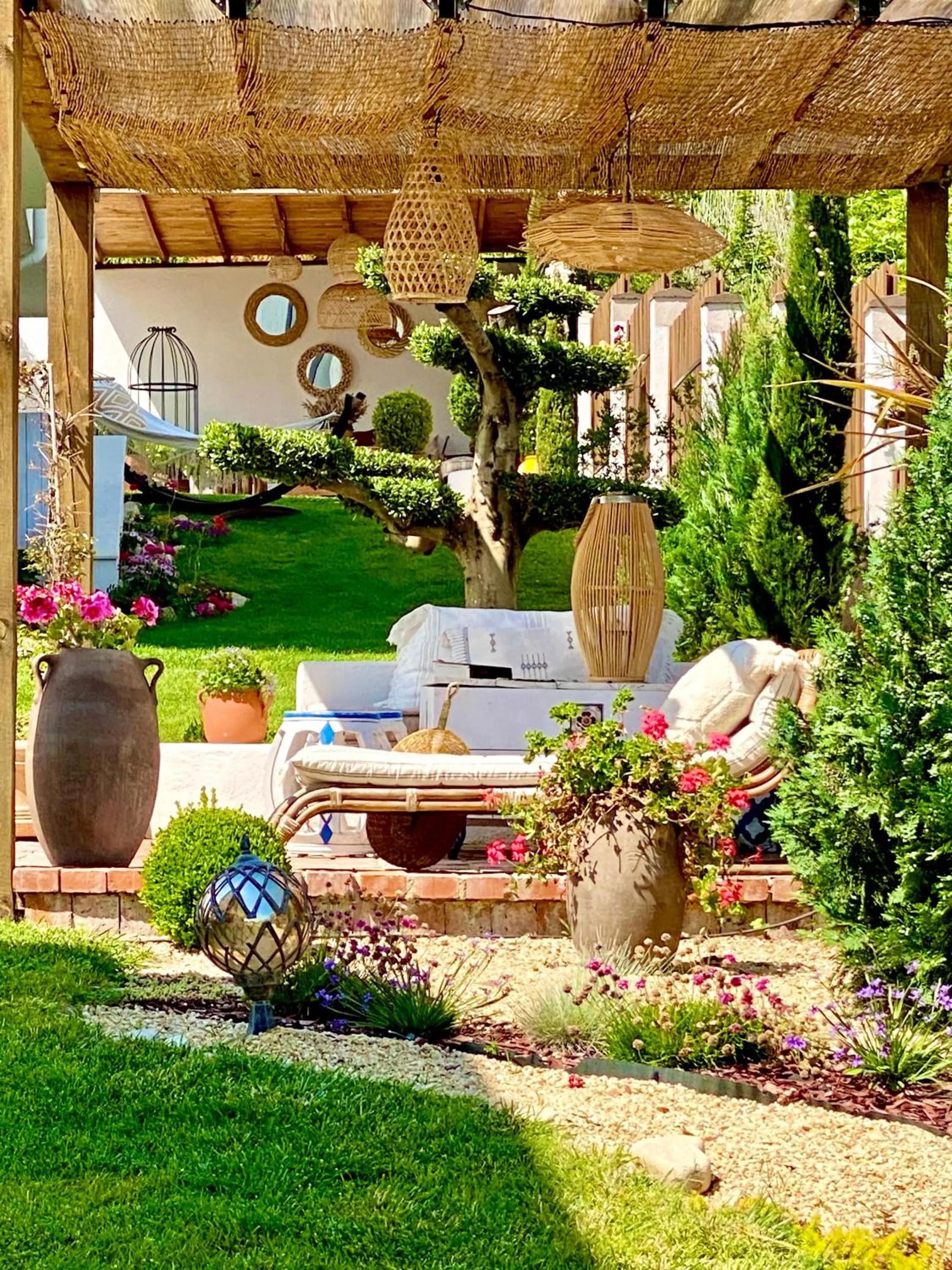 Patio in Casa de oro Alma