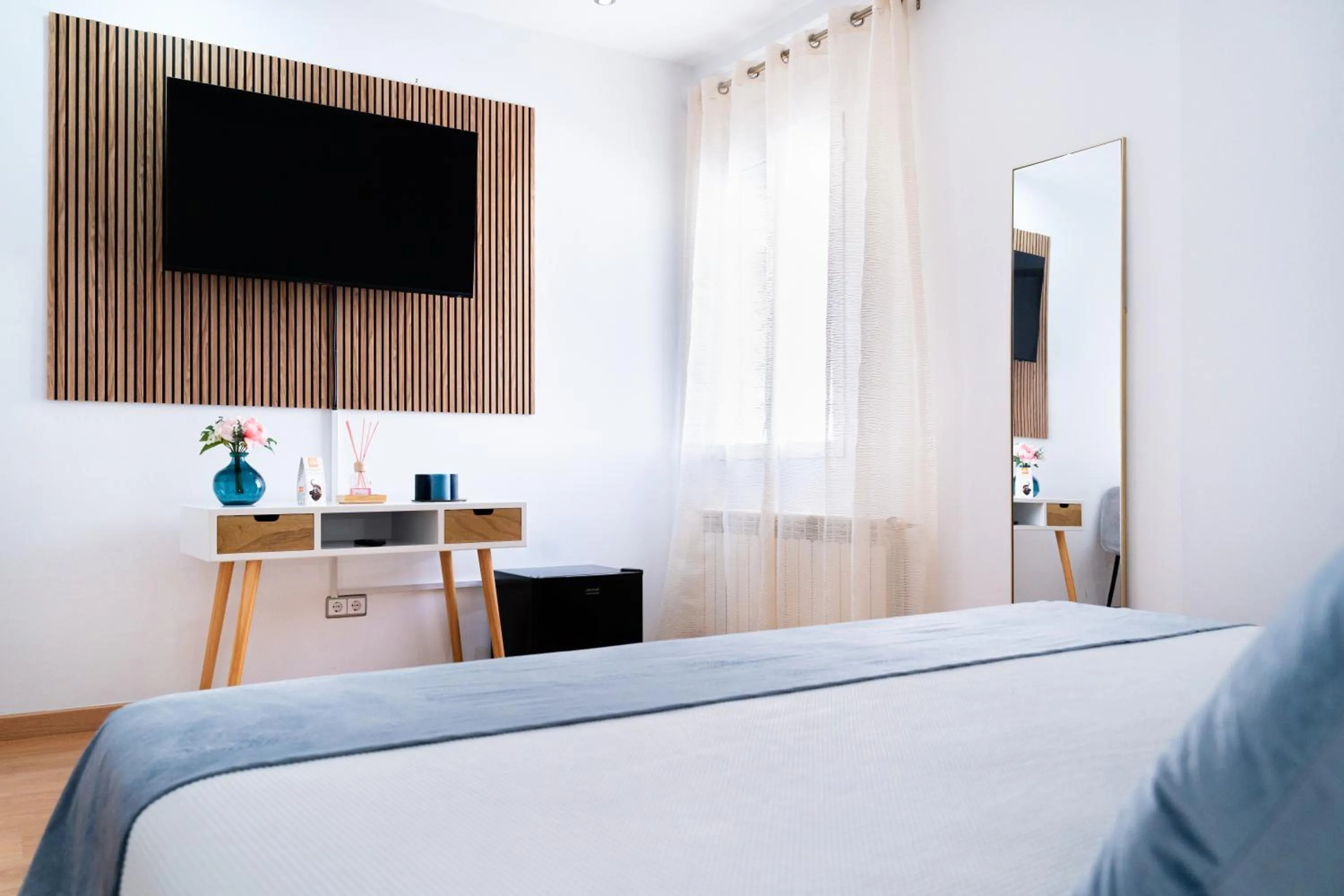 Bedroom, Bed in Hotel Puerta de Cazorla