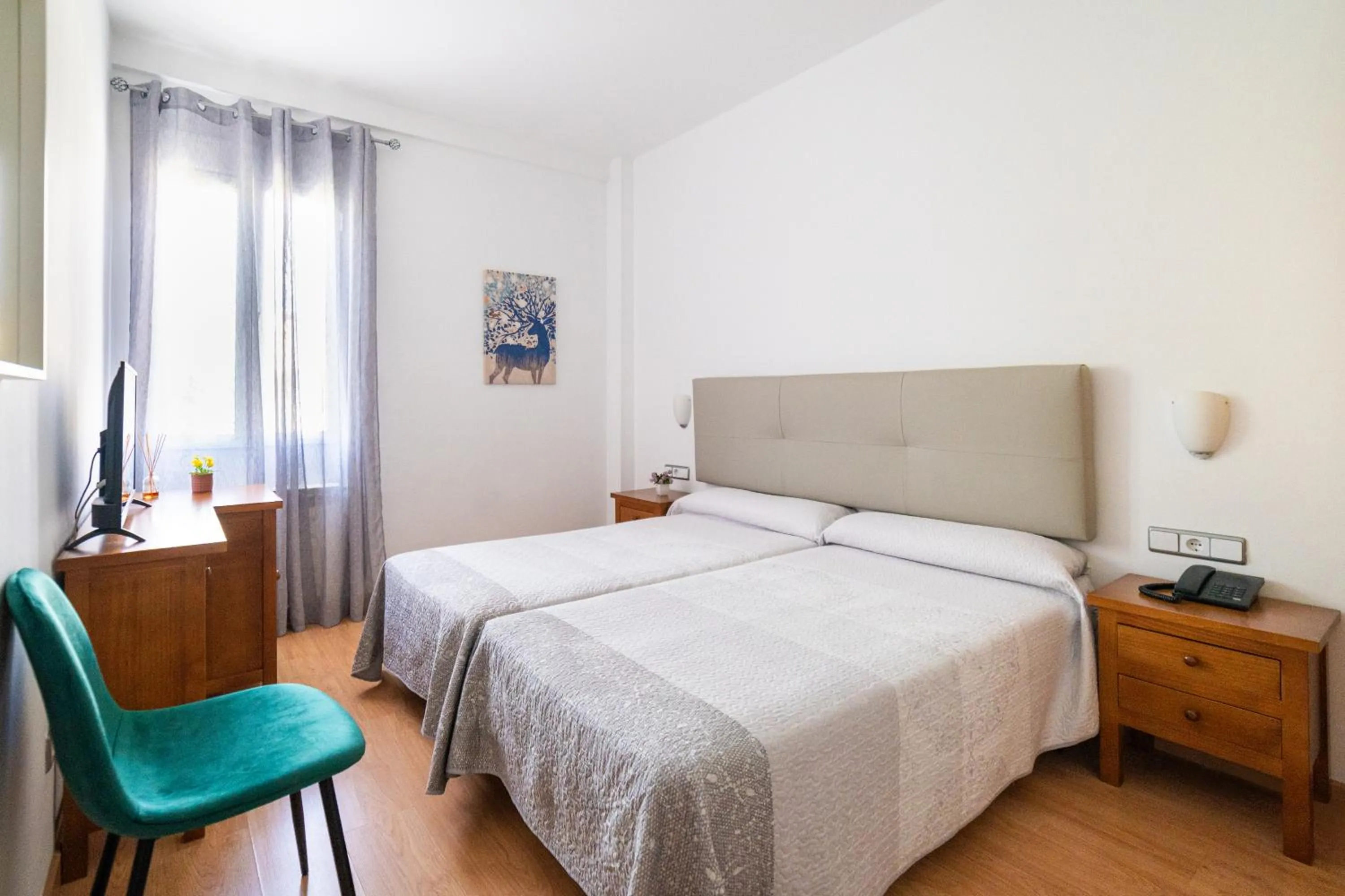 Bed in Hotel Puerta de Cazorla