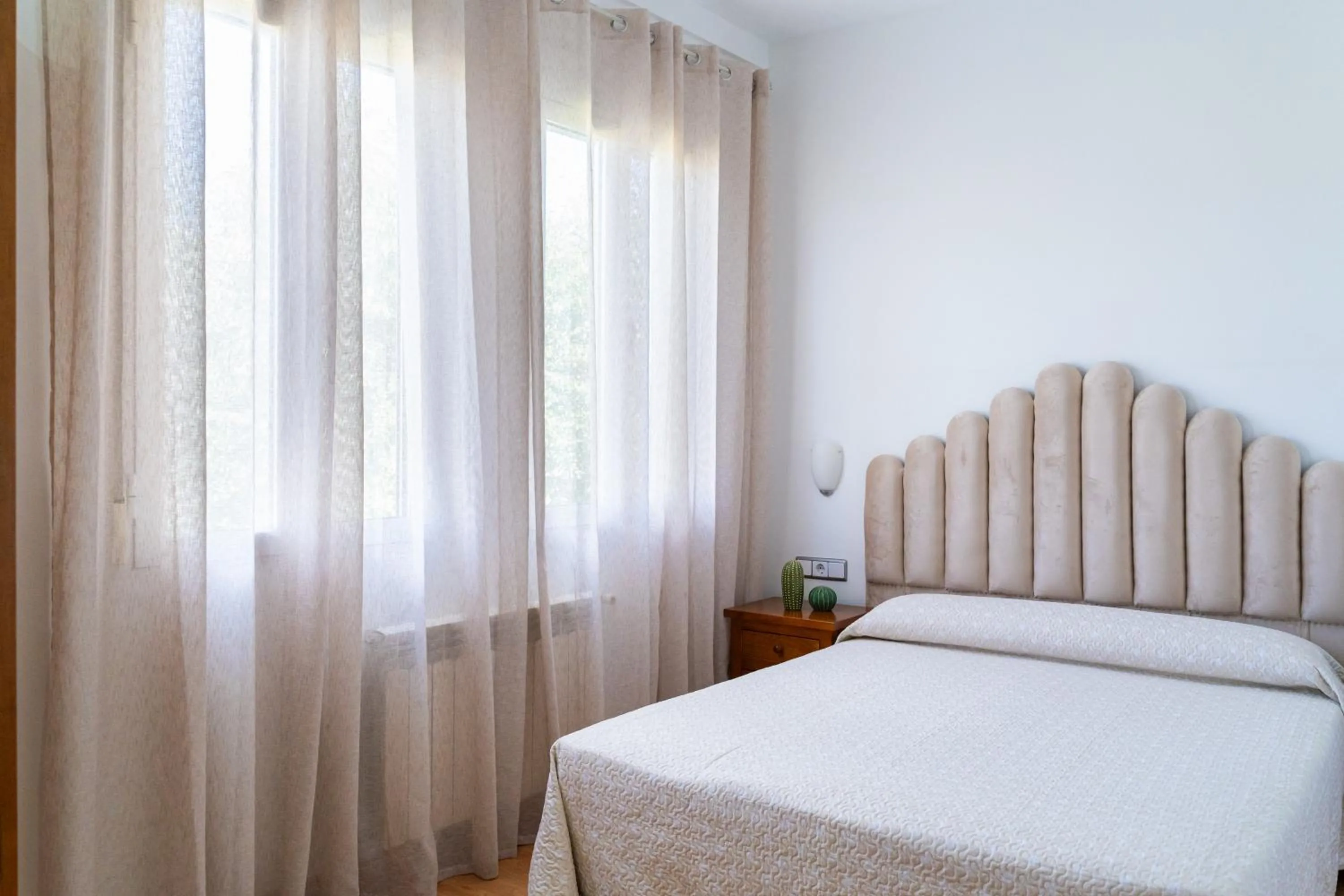 Bed in Hotel Puerta de Cazorla