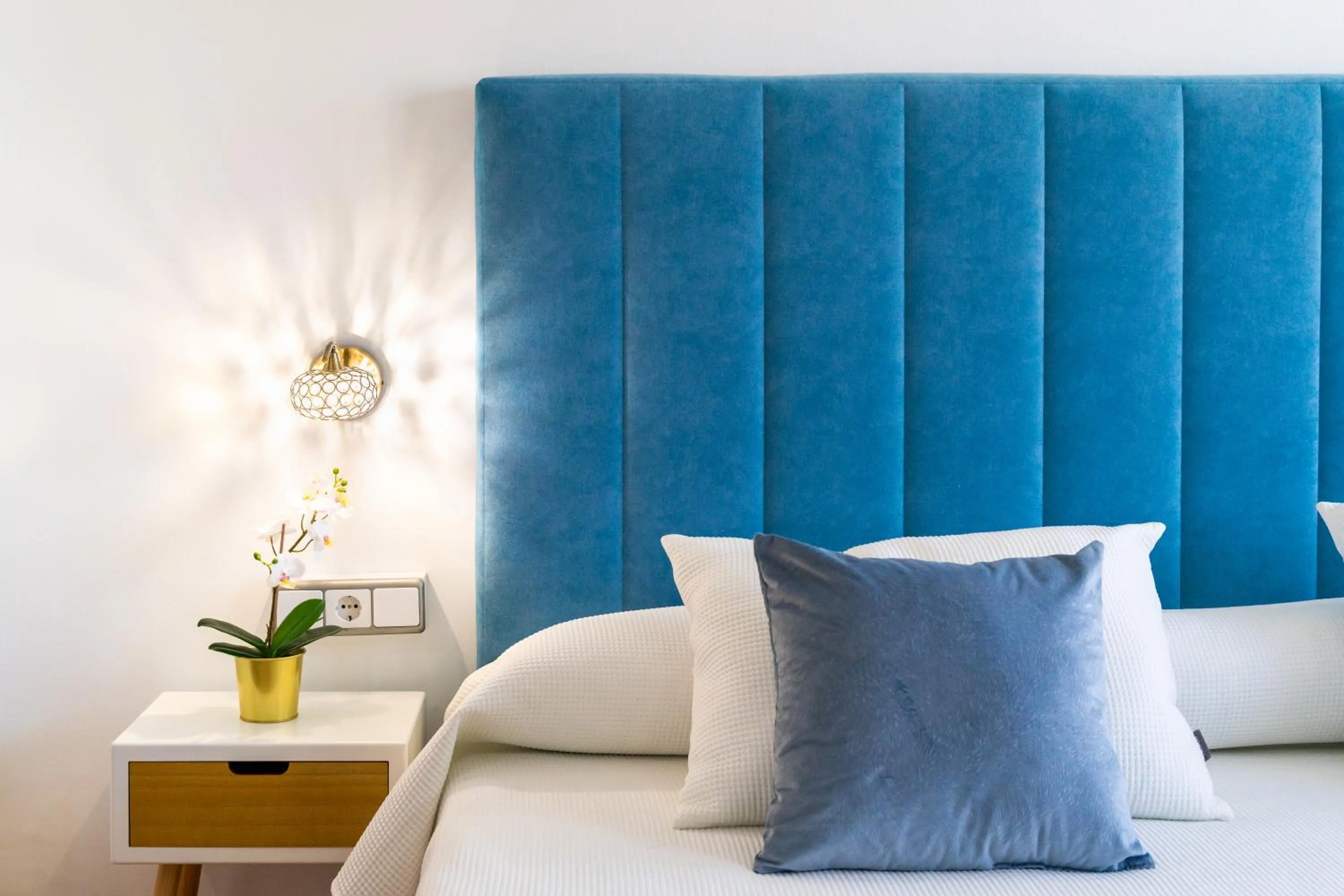 Bed in Hotel Puerta de Cazorla