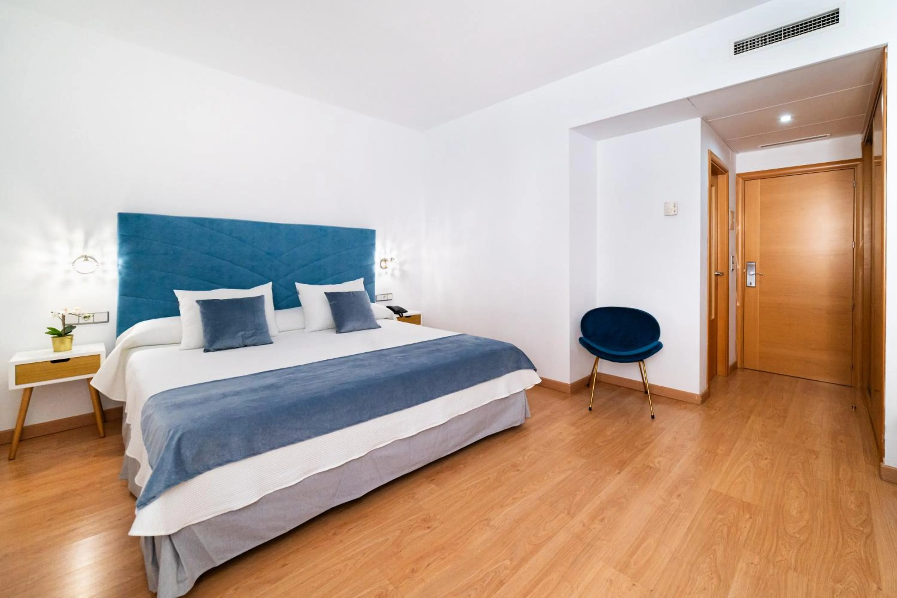 Bed in Hotel Puerta de Cazorla