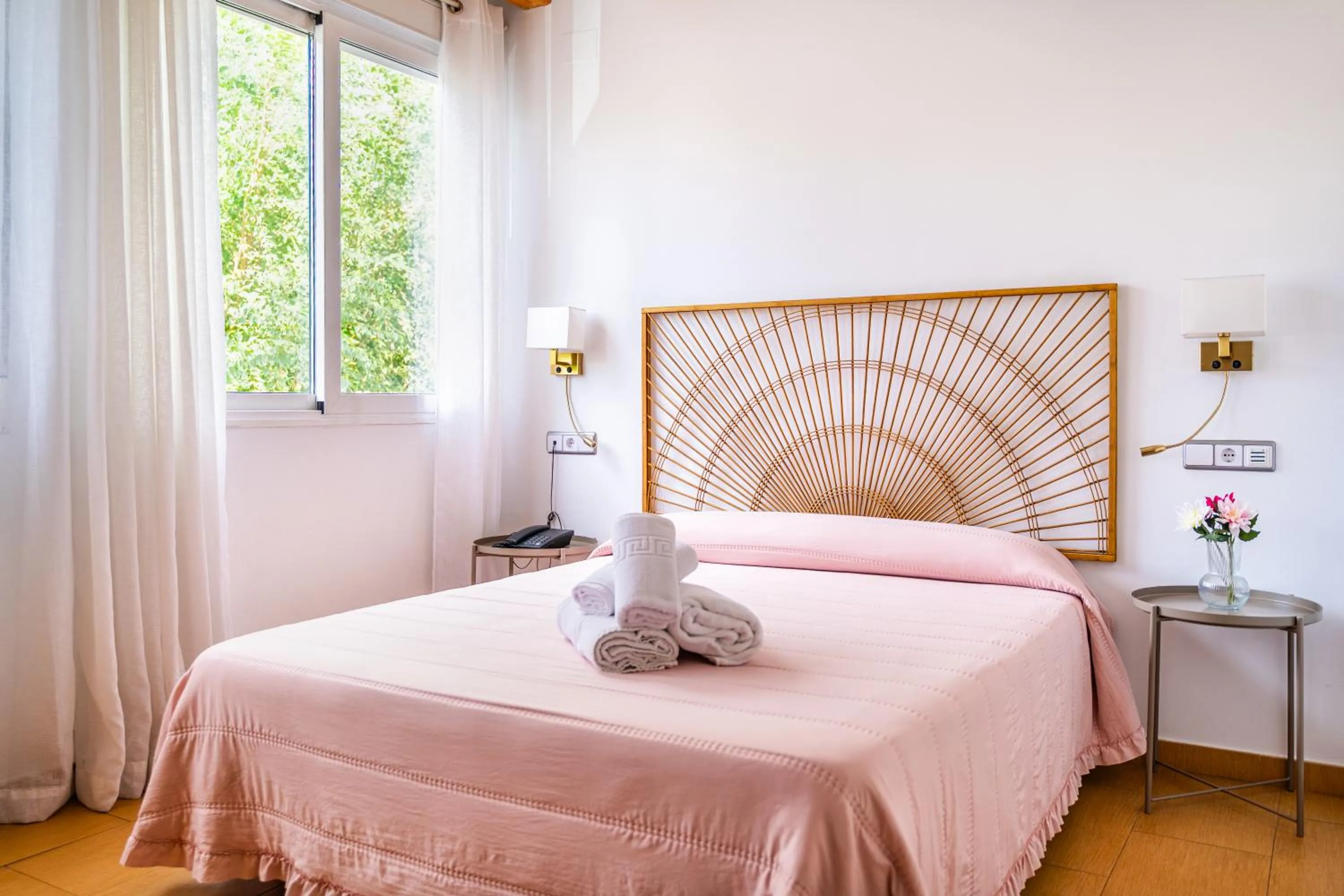 Bed in Hotel Puerta de Cazorla