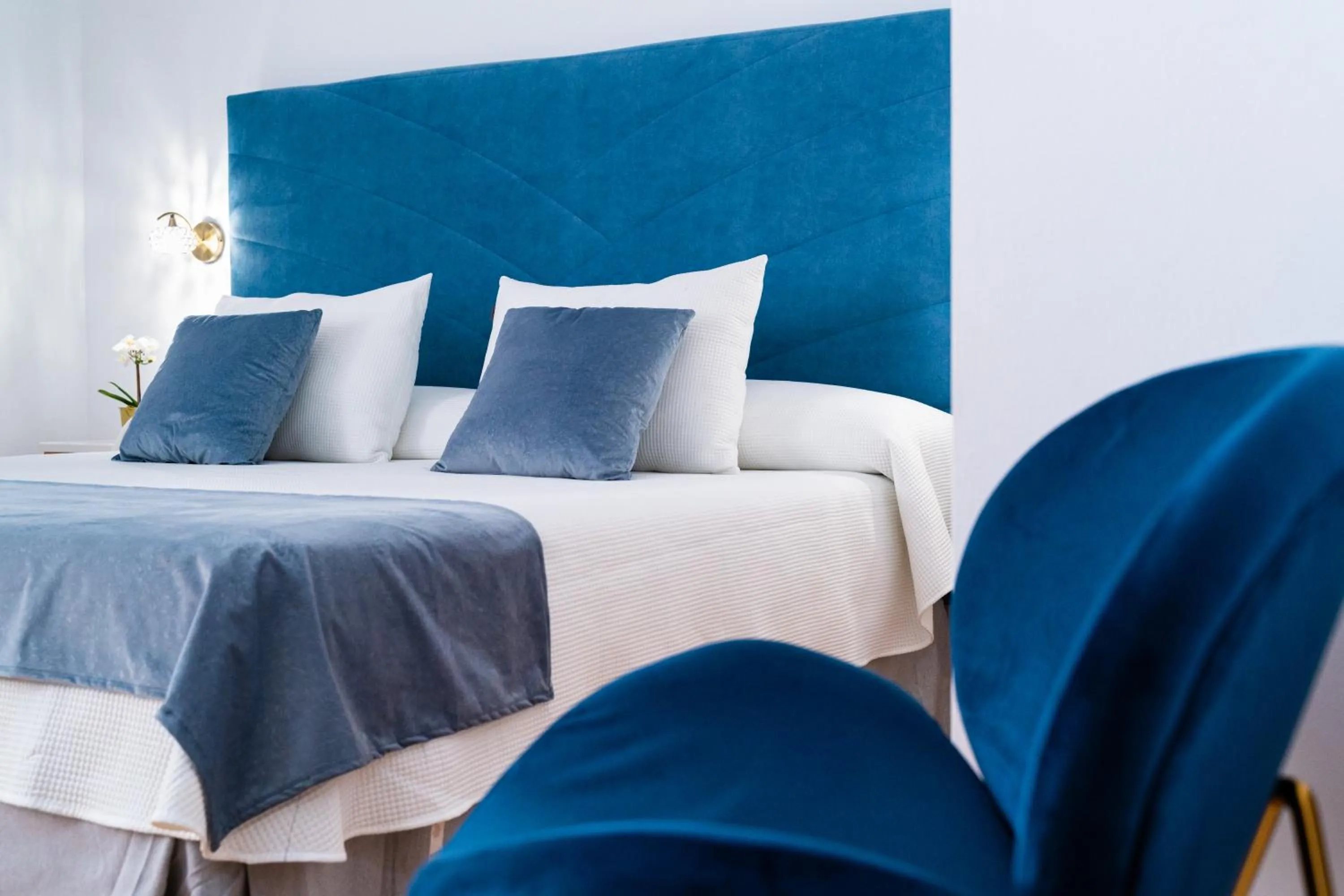Bed in Hotel Puerta de Cazorla