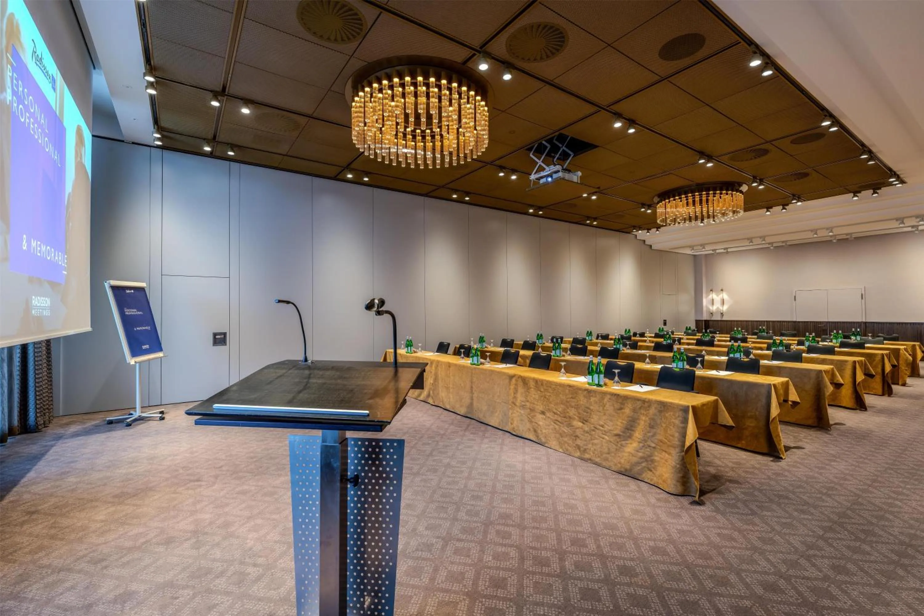 Meeting/conference room in Radisson Blu Senator Hotel, Lübeck