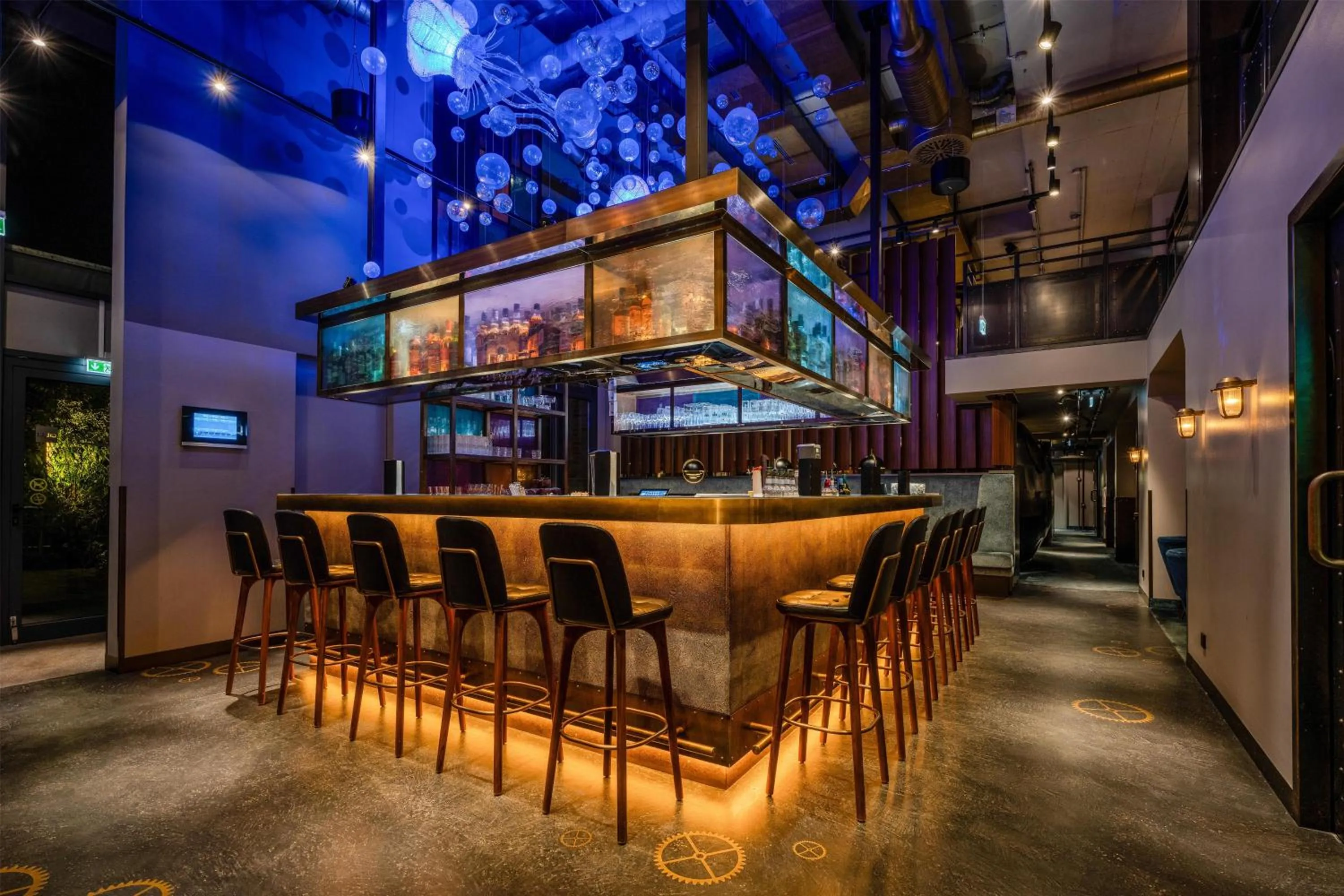 Lounge or bar in Radisson Blu Senator Hotel, Lübeck