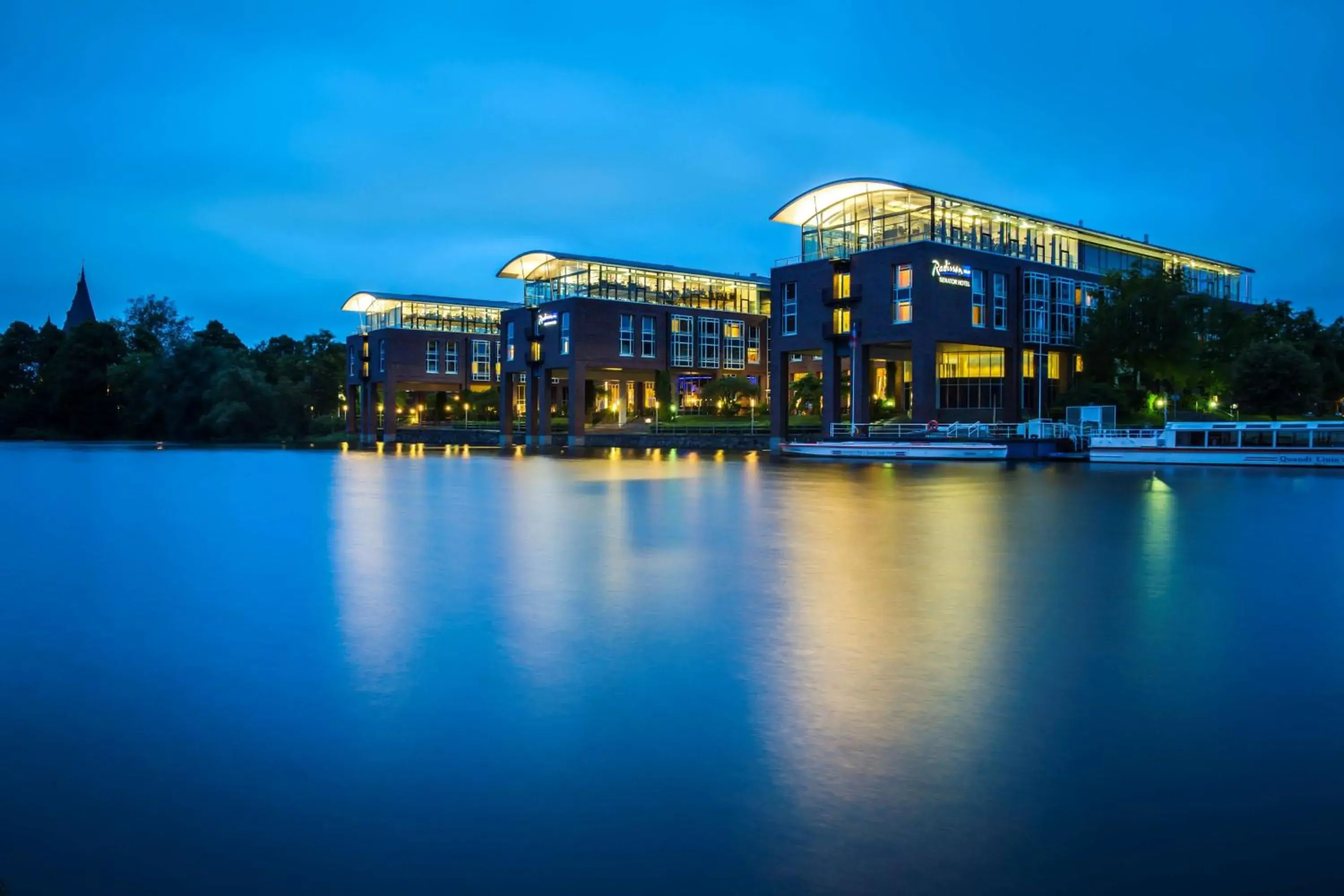 Property building in Radisson Blu Senator Hotel, Lübeck Property building in Radisson Blu Senator Hotel, Lübeck