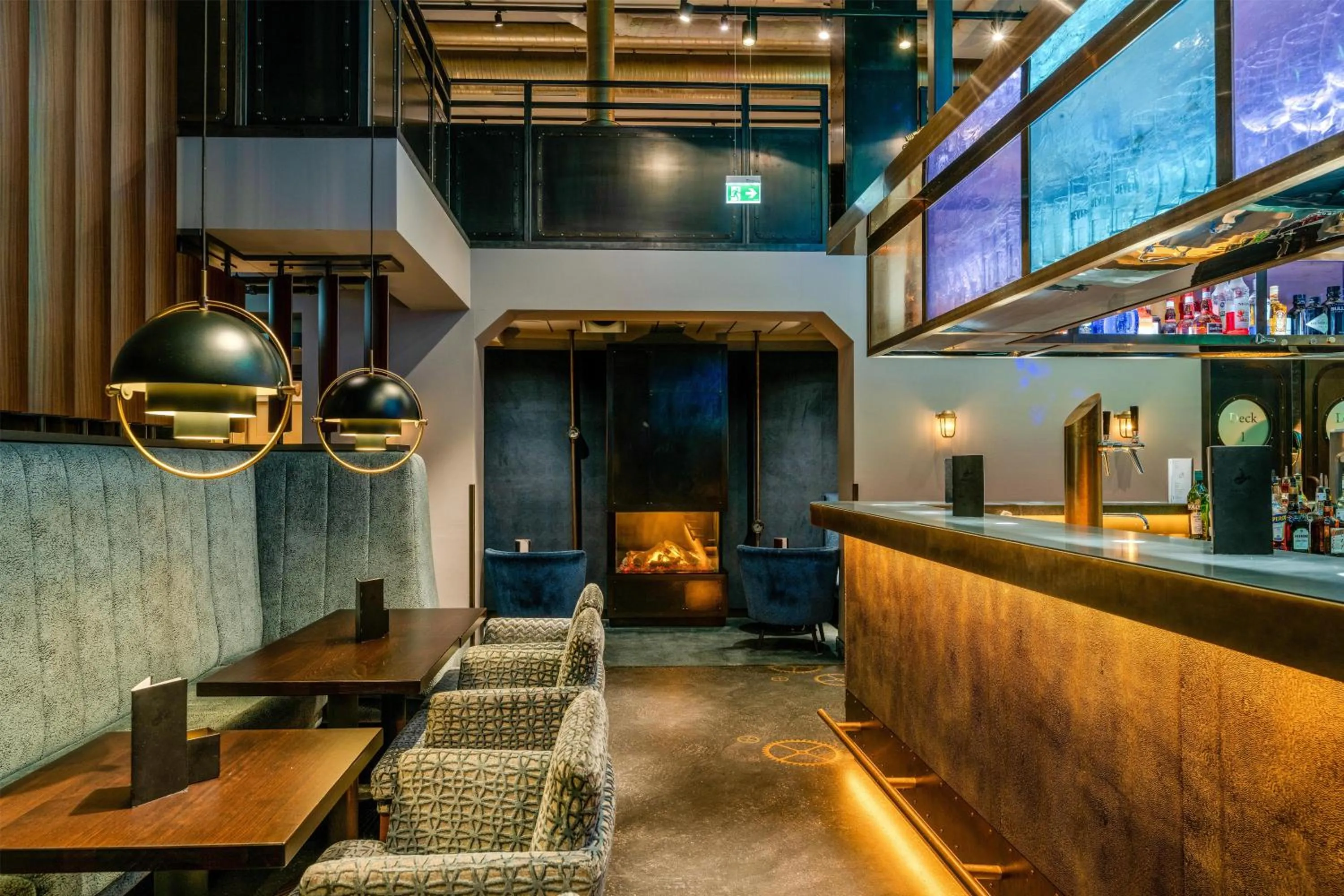 Lounge or bar in Radisson Blu Senator Hotel, Lübeck