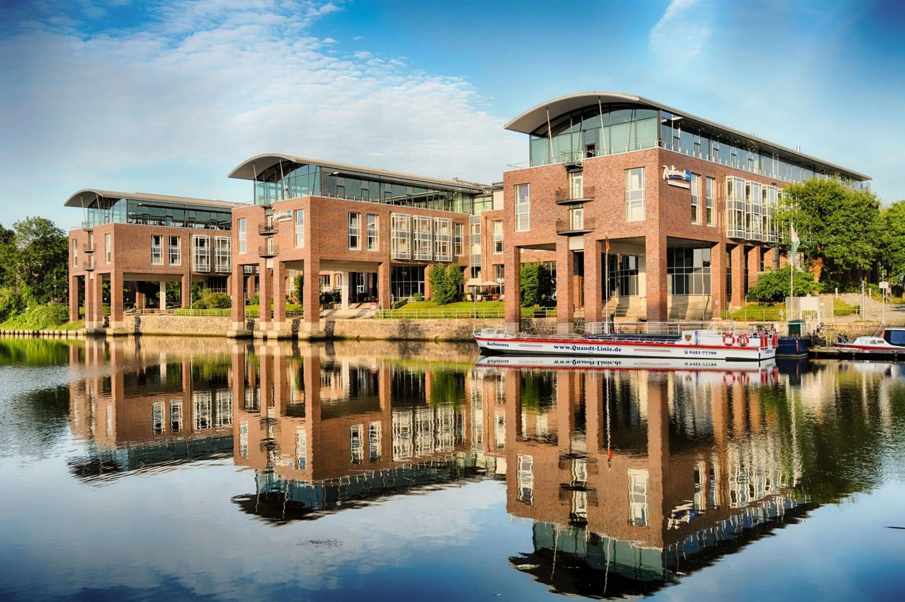 Property building in Radisson Blu Senator Hotel, Lübeck Property building in Radisson Blu Senator Hotel, Lübeck