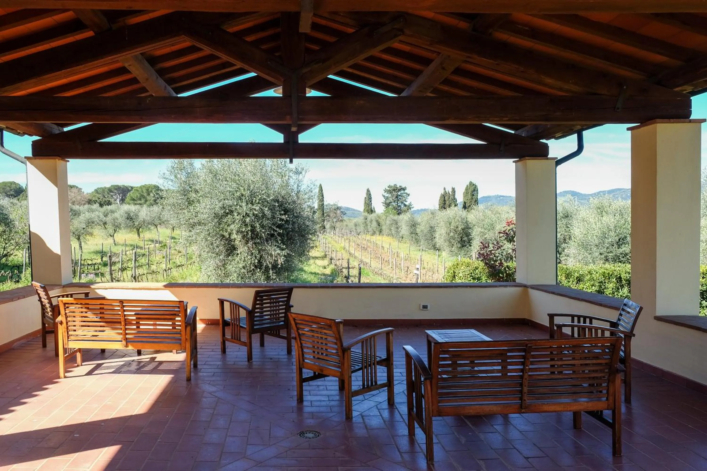 Garden in Agriturismo biologico Bulichella