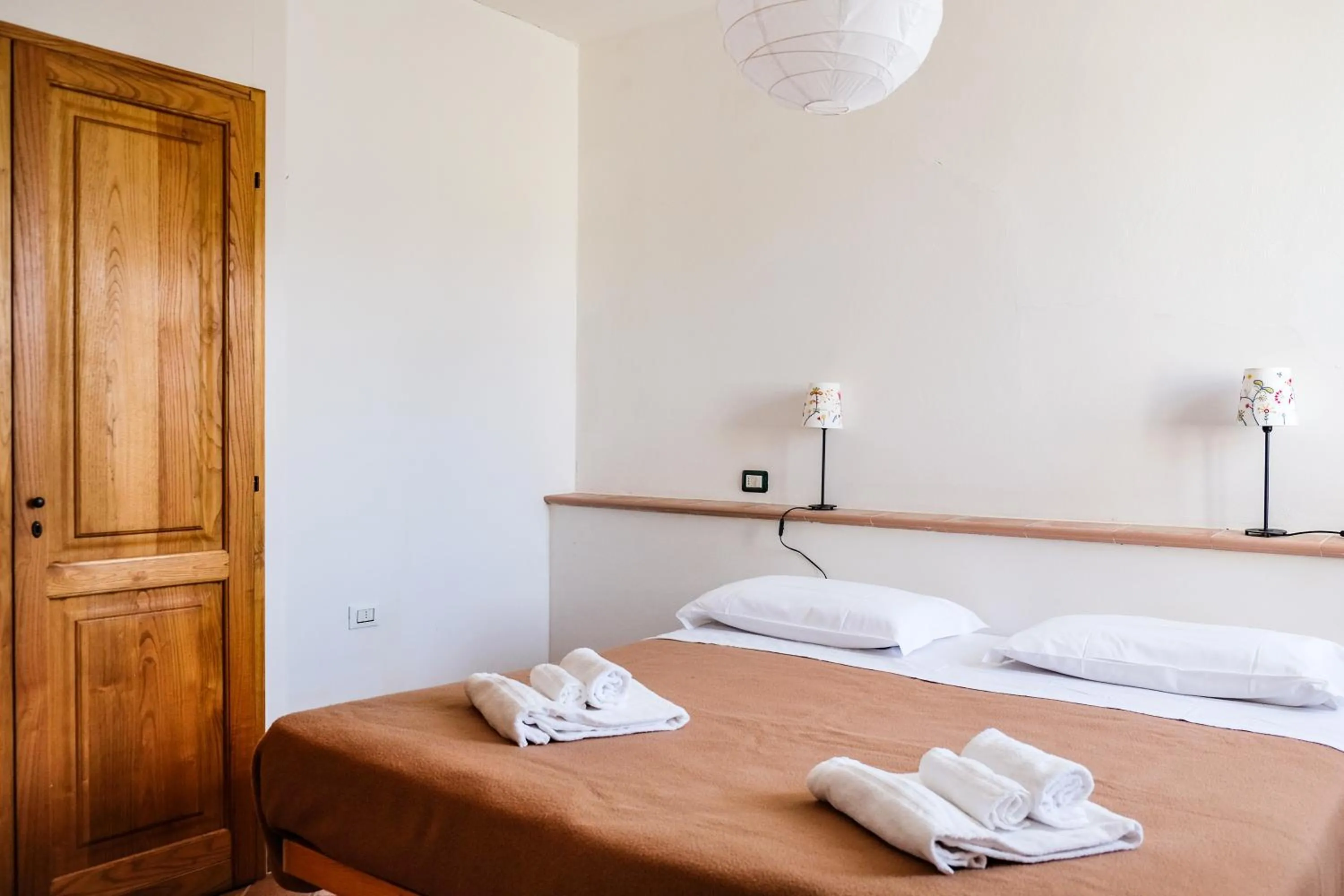 Bed in Agriturismo biologico Bulichella