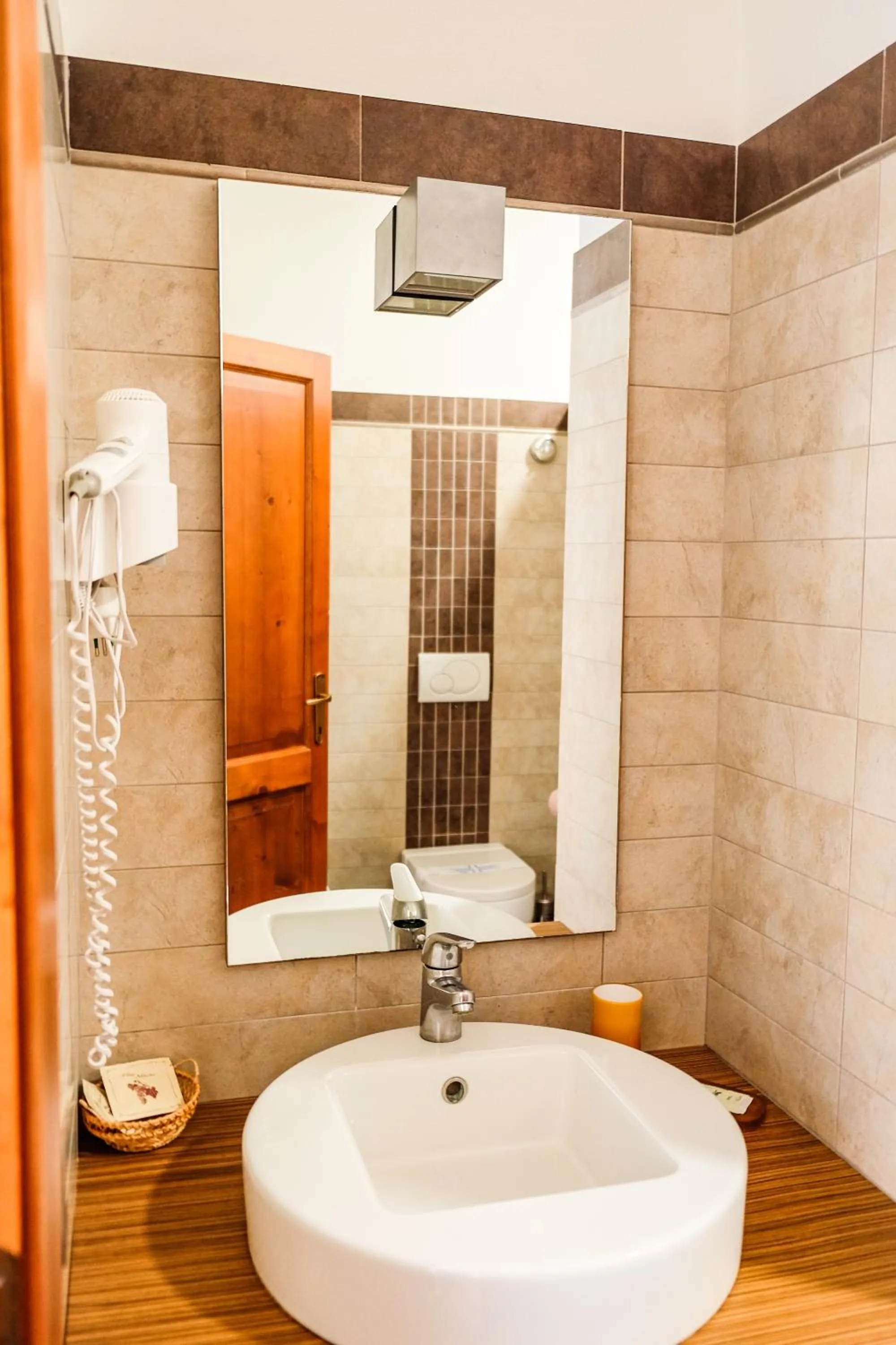 Bathroom in Agriturismo biologico Bulichella