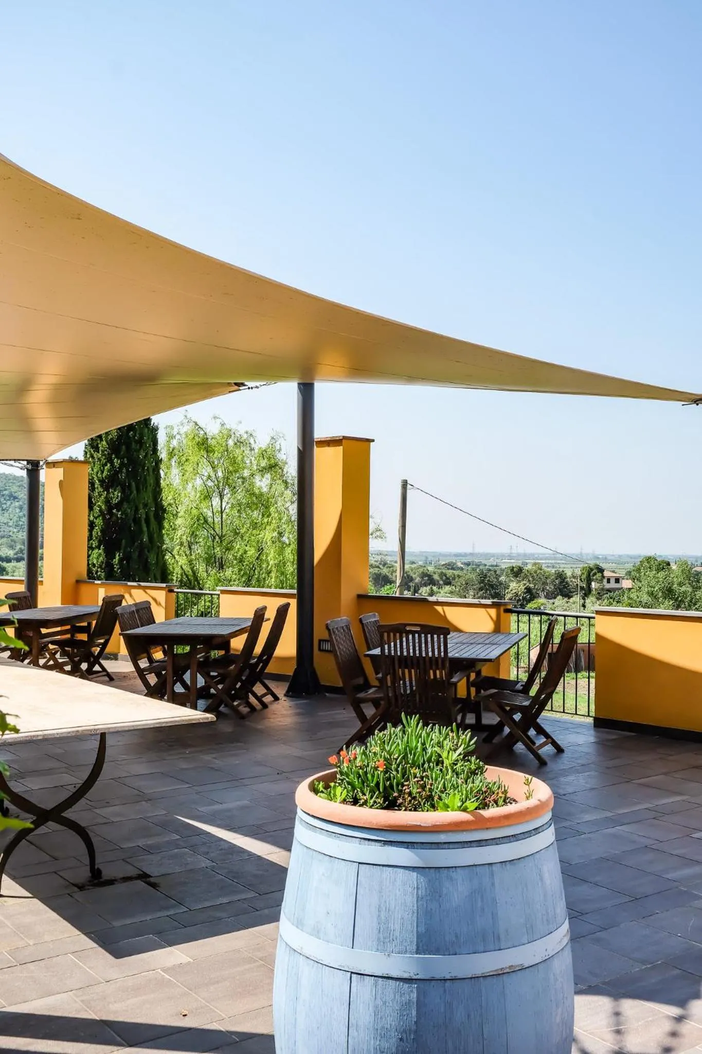 Balcony/Terrace in Agriturismo biologico Bulichella