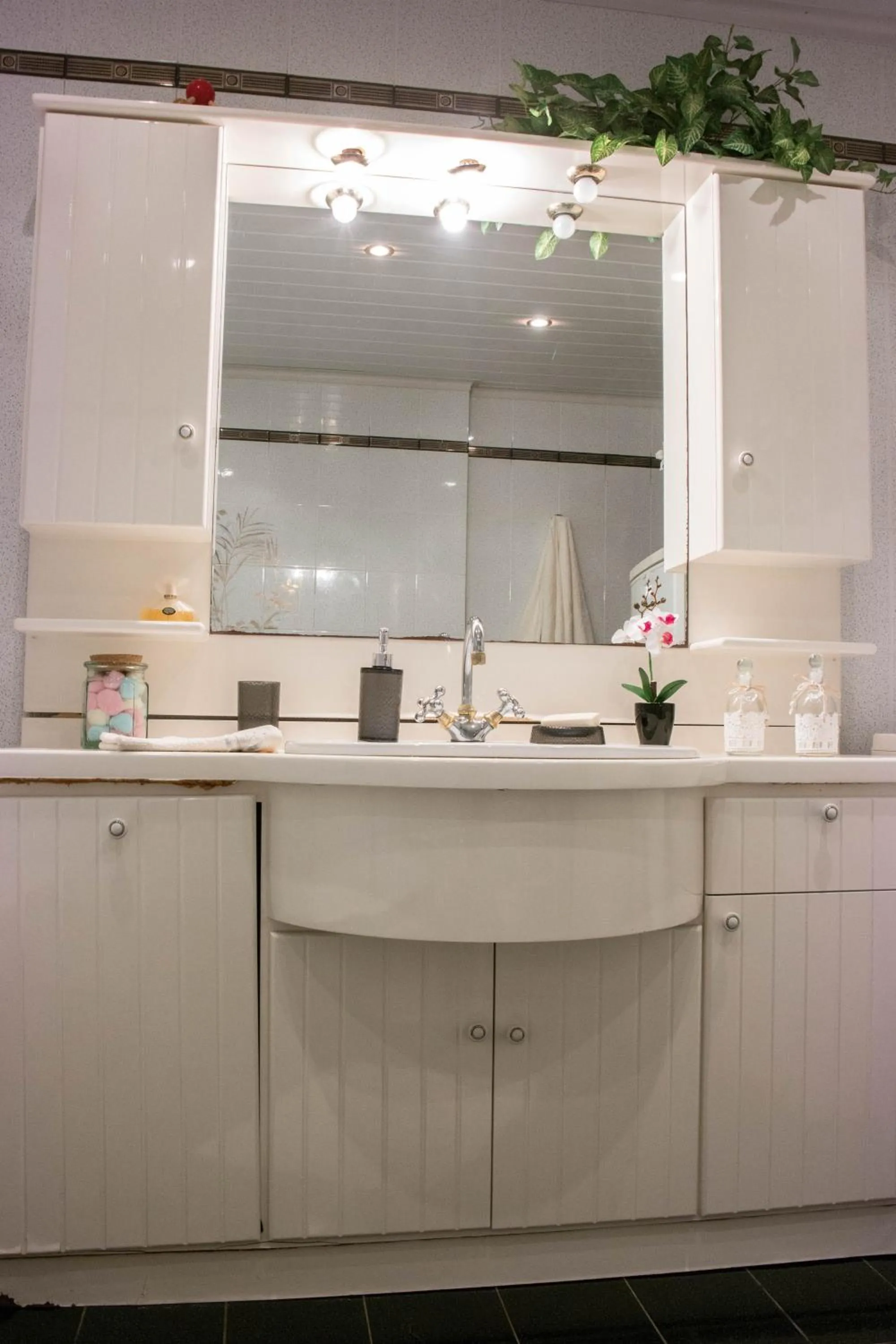 Kitchen or kitchenette in Alexandra Villa Stalos