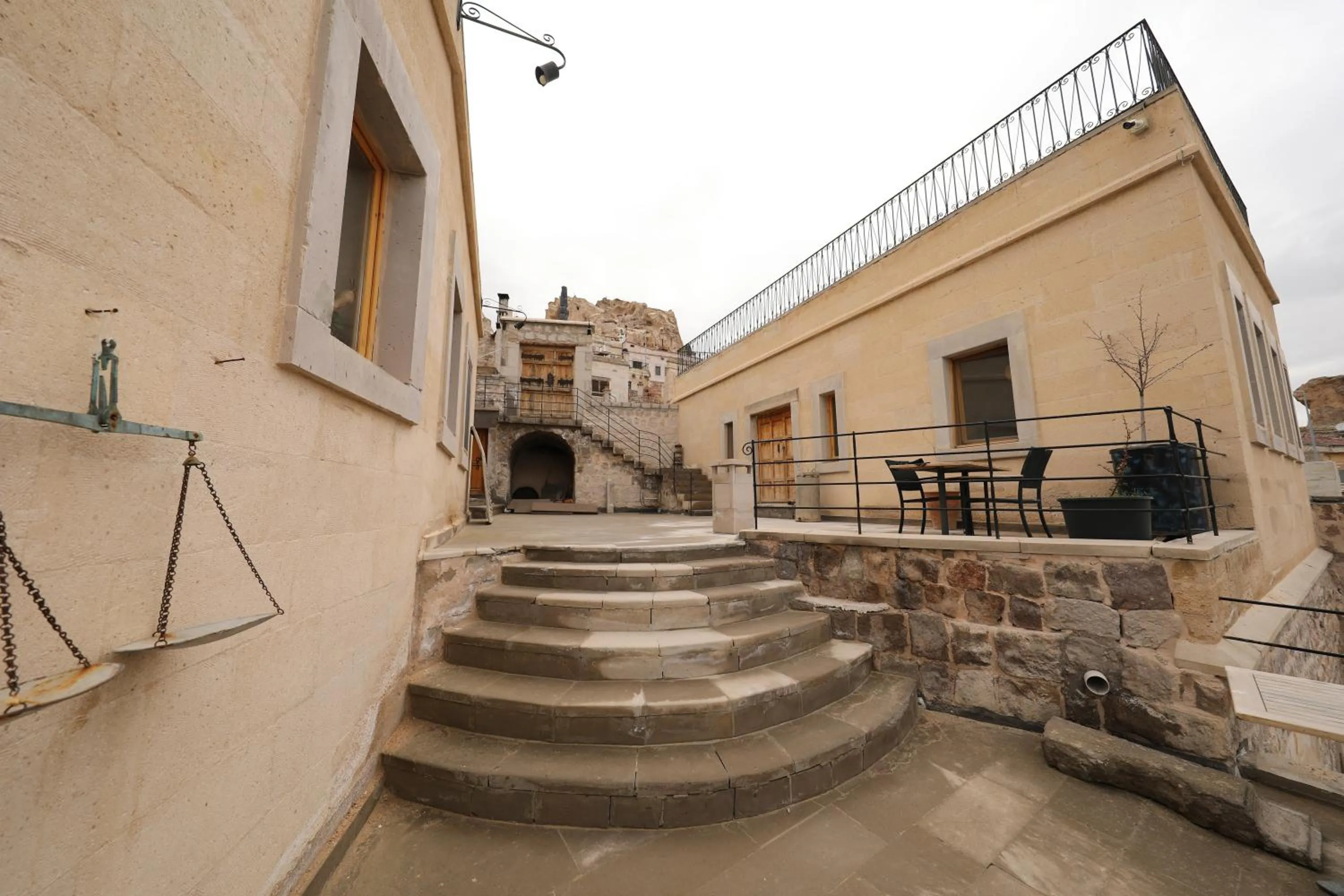 Property building in Helike Cave Suites