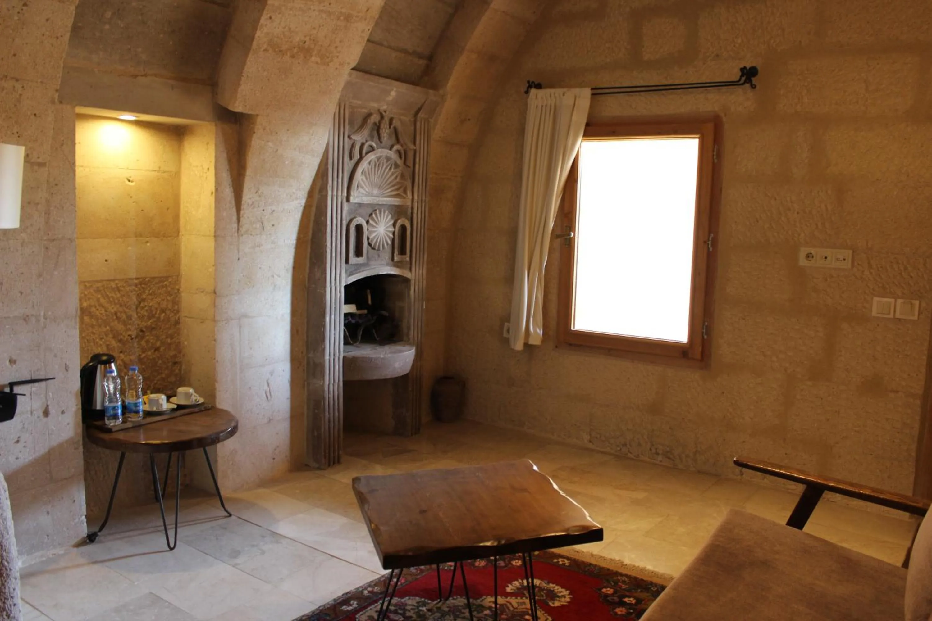 Property building in Helike Cave Suites