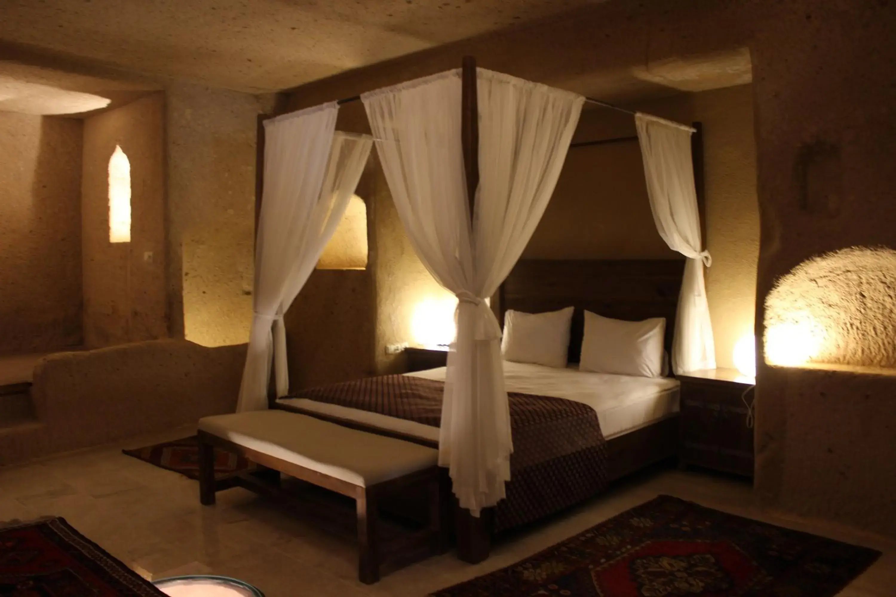King Suite with Spa Bath in Helike Cave Suites King Suite with Spa Bath in Helike Cave Suites