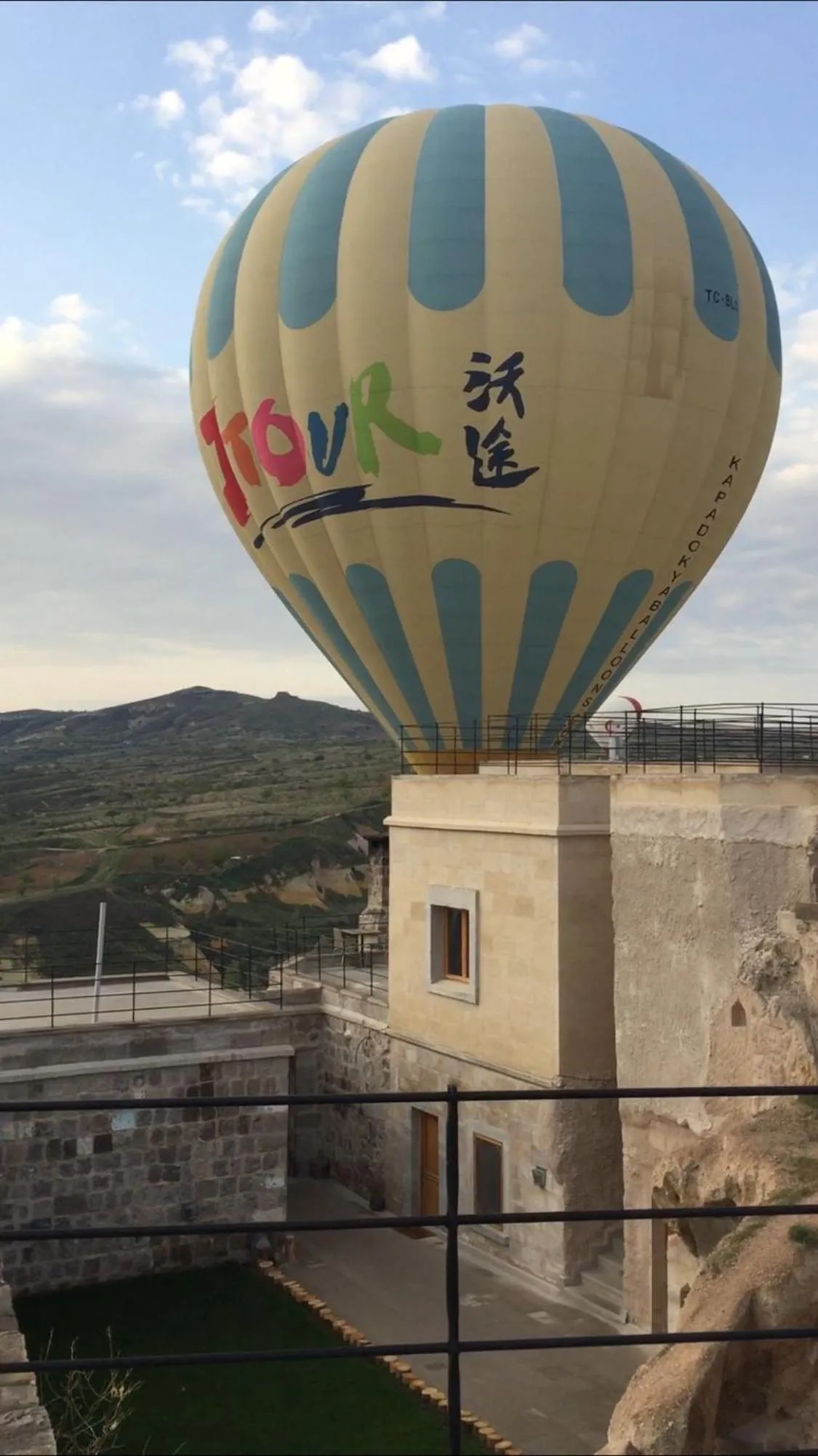 Property building in Helike Cave Suites