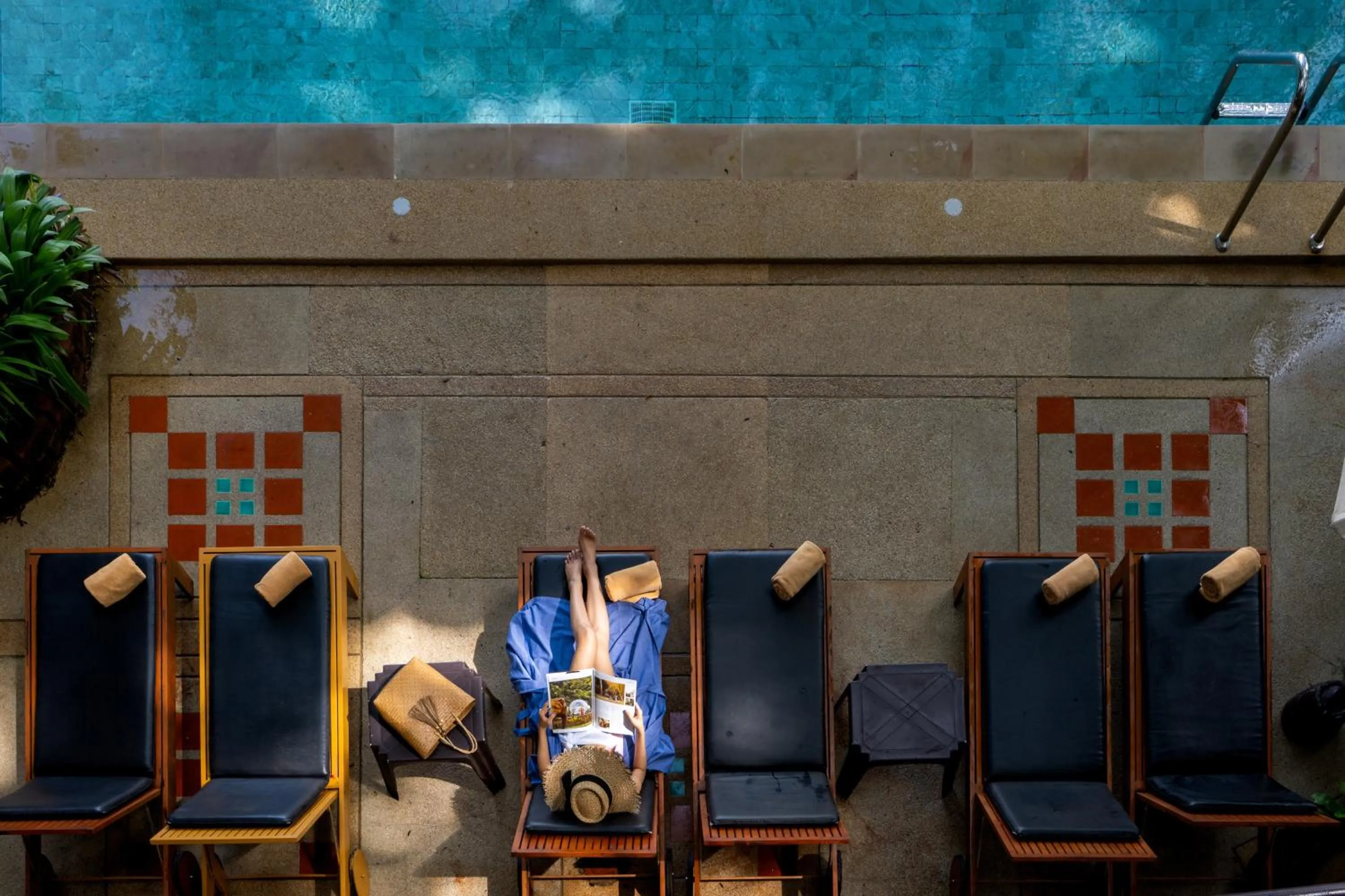 Pool view in Baan Krating Khao Lak Resort - SHA plus