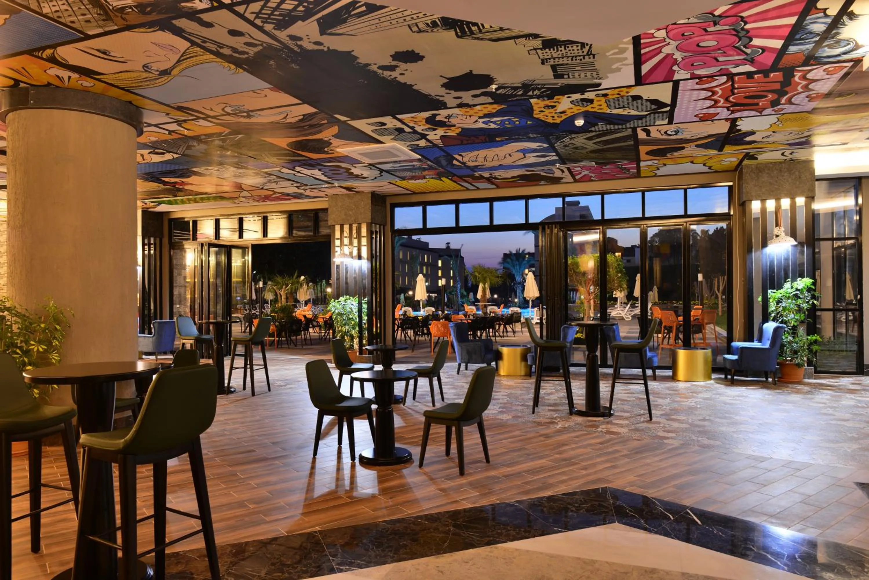 Restaurant/places to eat in Seaden Valentine Resort & Spa