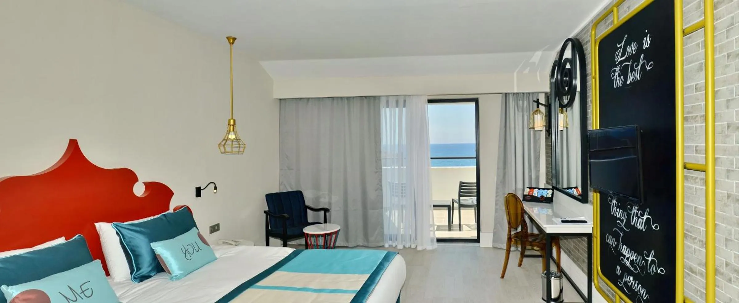 Bed in Seaden Valentine Resort & Spa