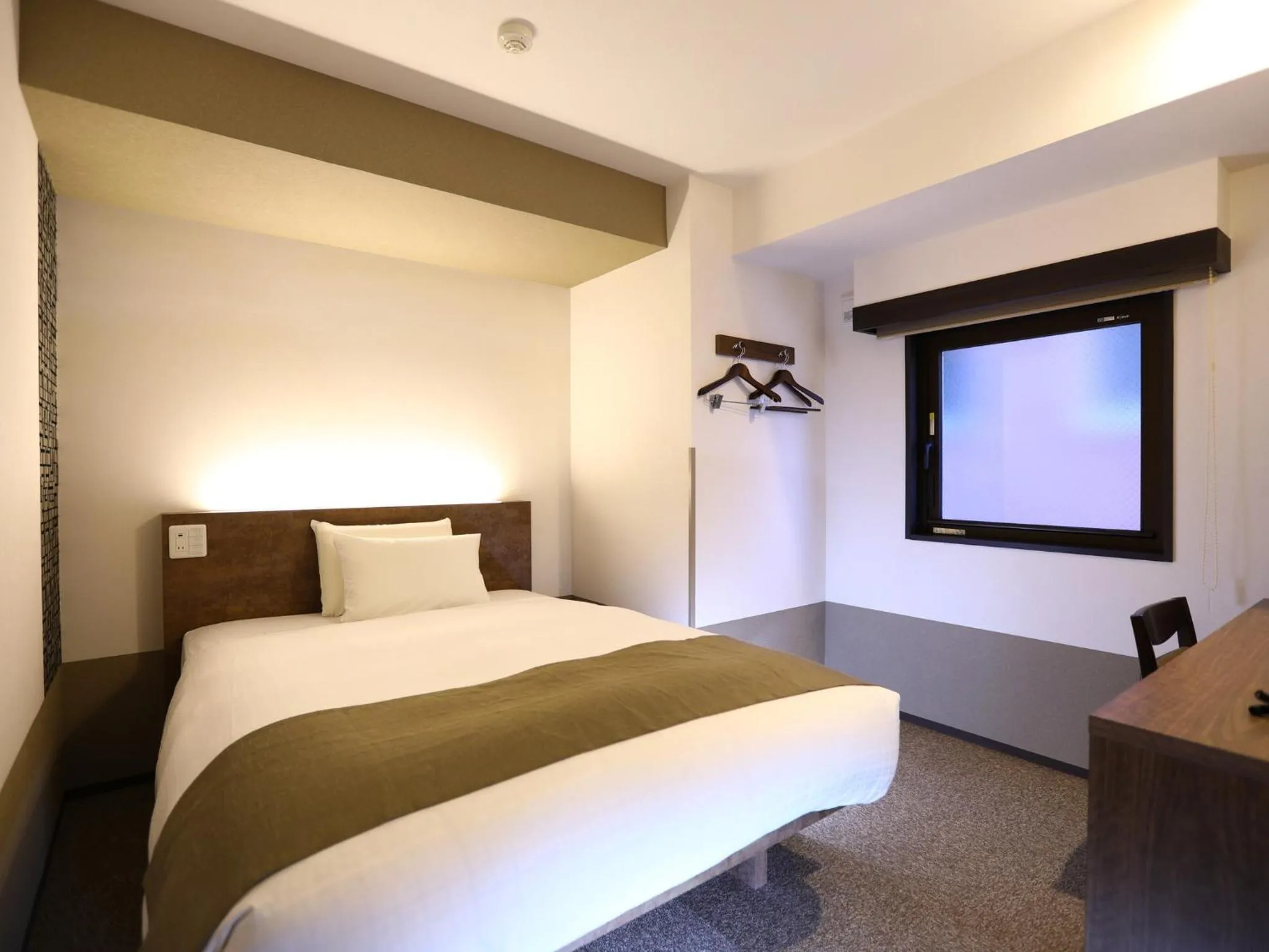 Photo of the whole room, Bed in Hotel Wing International Select Ueno Okachimachi