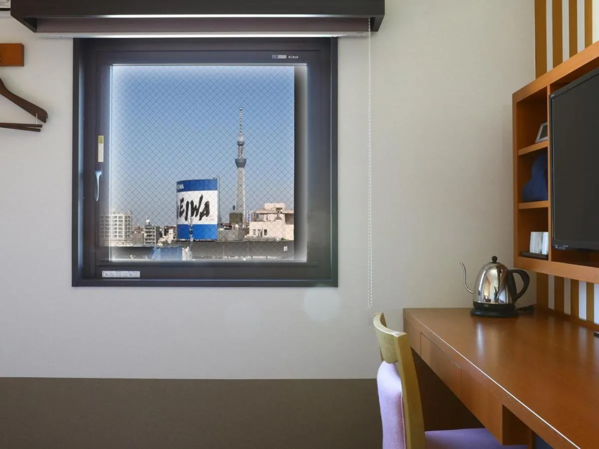 Photo of the whole room in Hotel Wing International Select Ueno Okachimachi