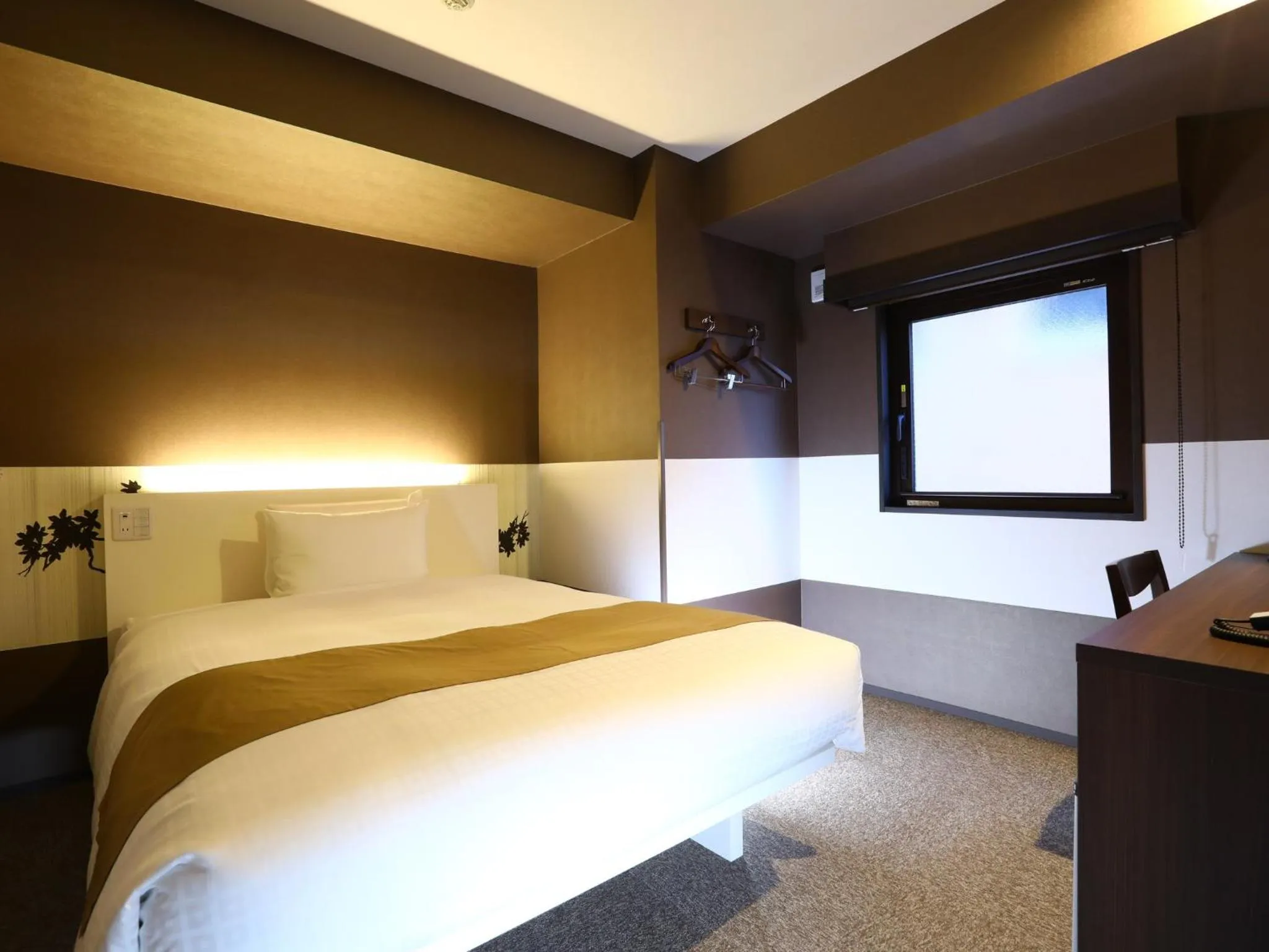 Photo of the whole room, Bed in Hotel Wing International Select Ueno Okachimachi
