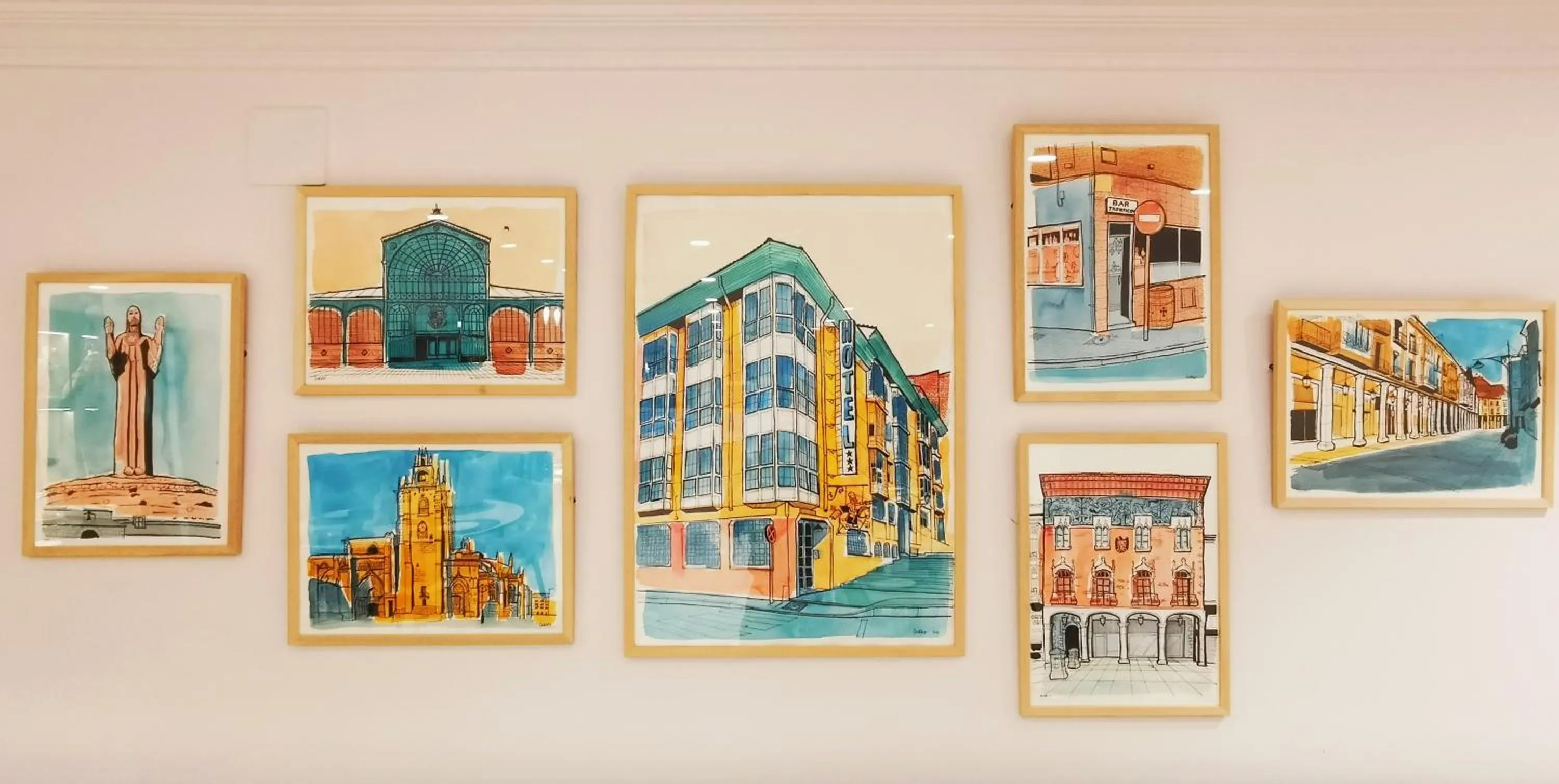 Restaurant/places to eat in Hotel Don Rodrigo