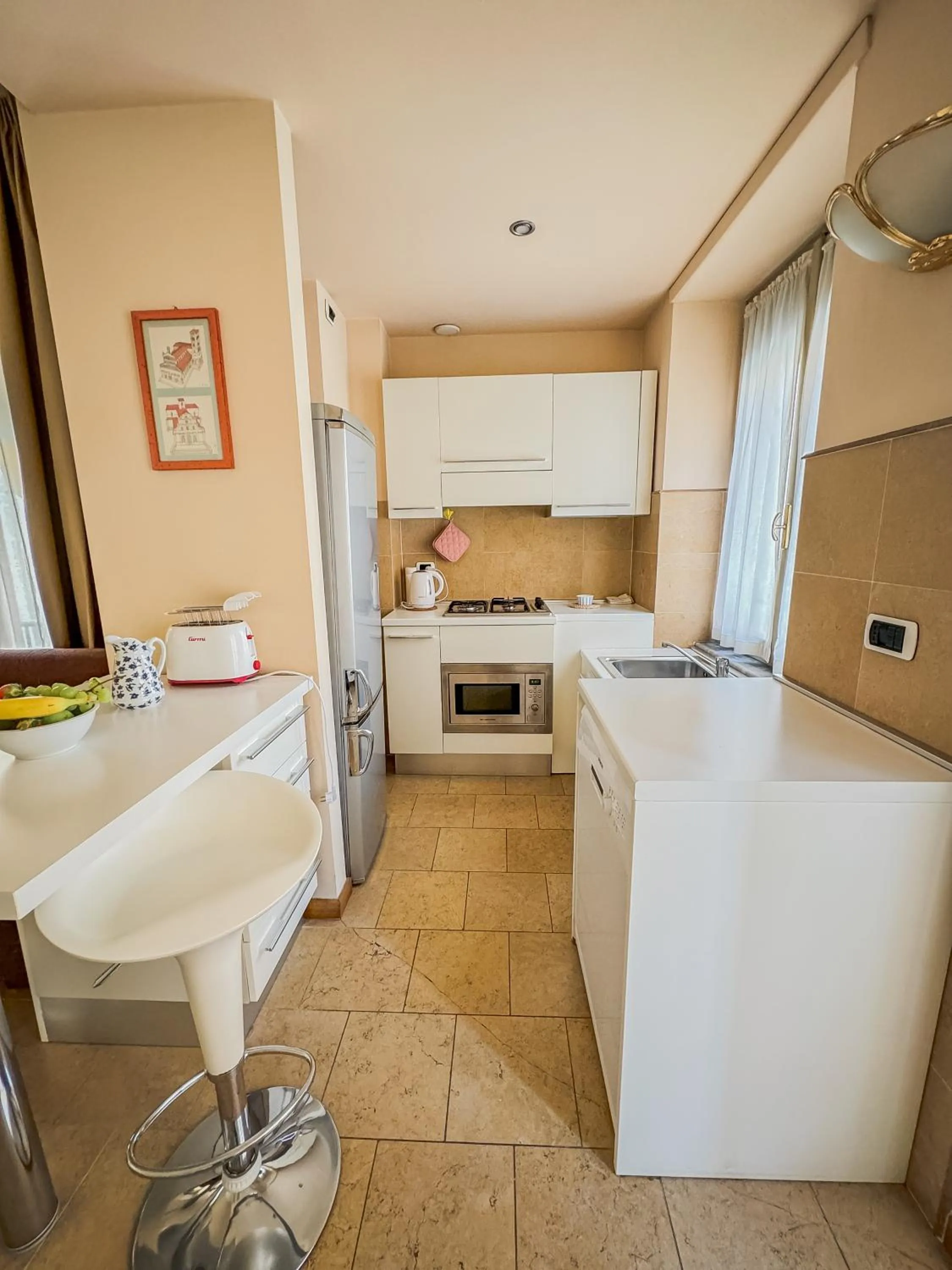 Kitchen or kitchenette in Casa Paolina