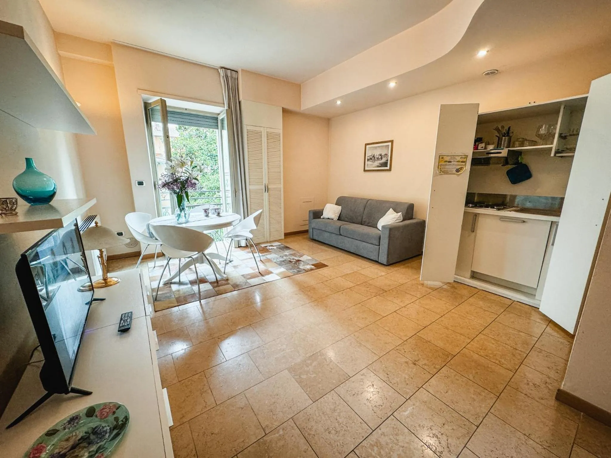 Kitchen or kitchenette in Casa Paolina