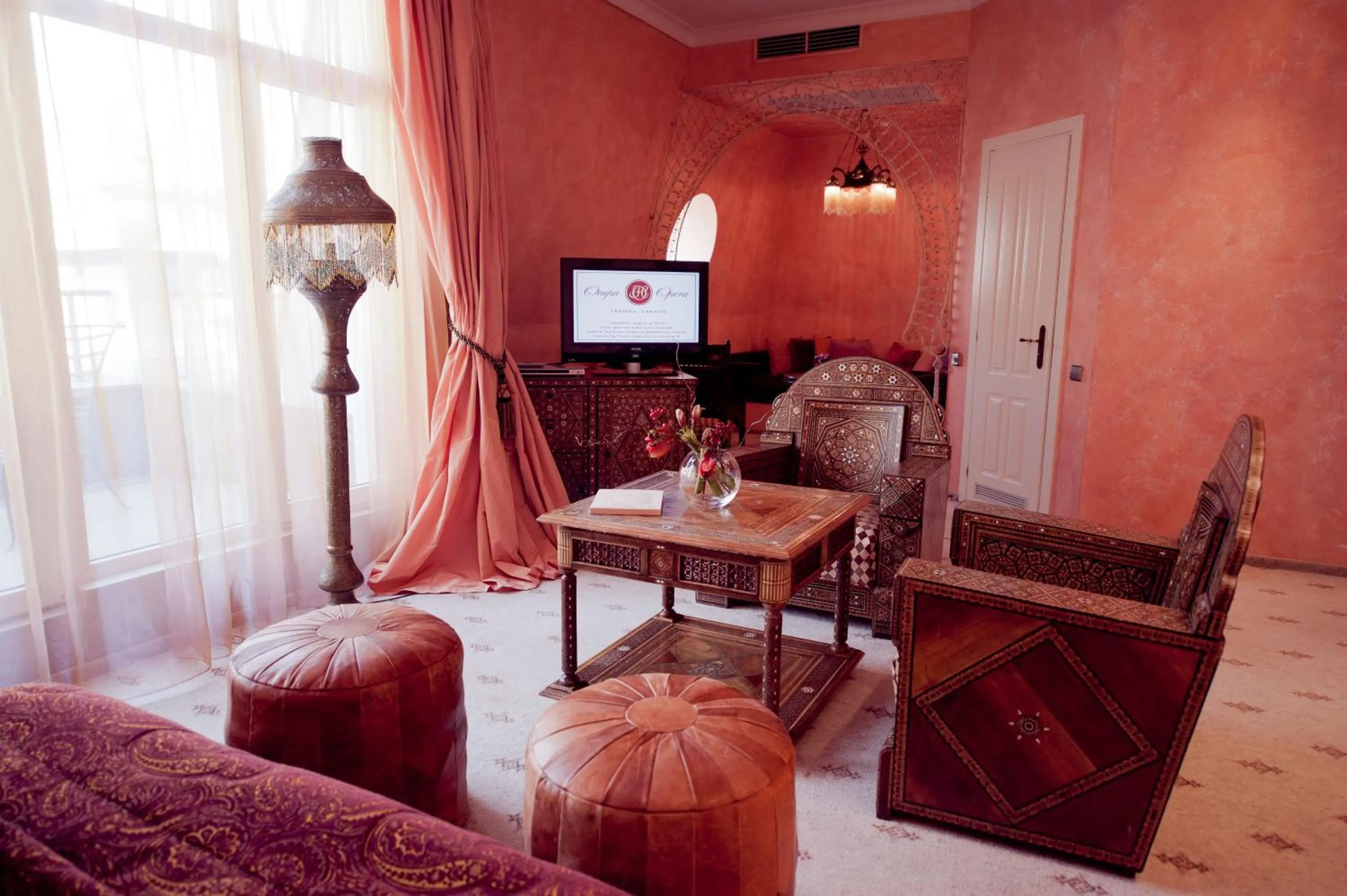 Seating area in Opera Hotel - The Leading Hotels of the World