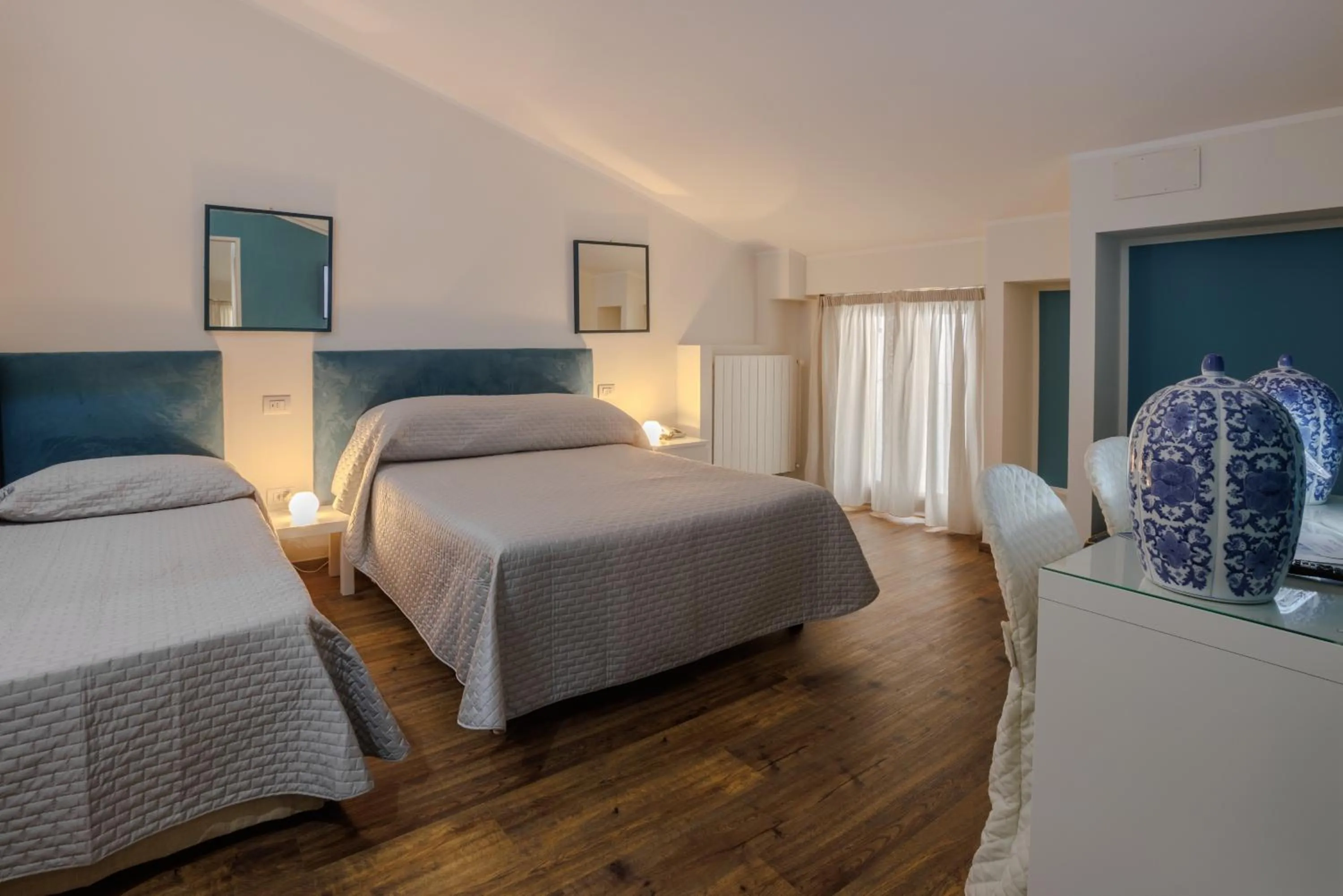 Bed in Albergo Alassio