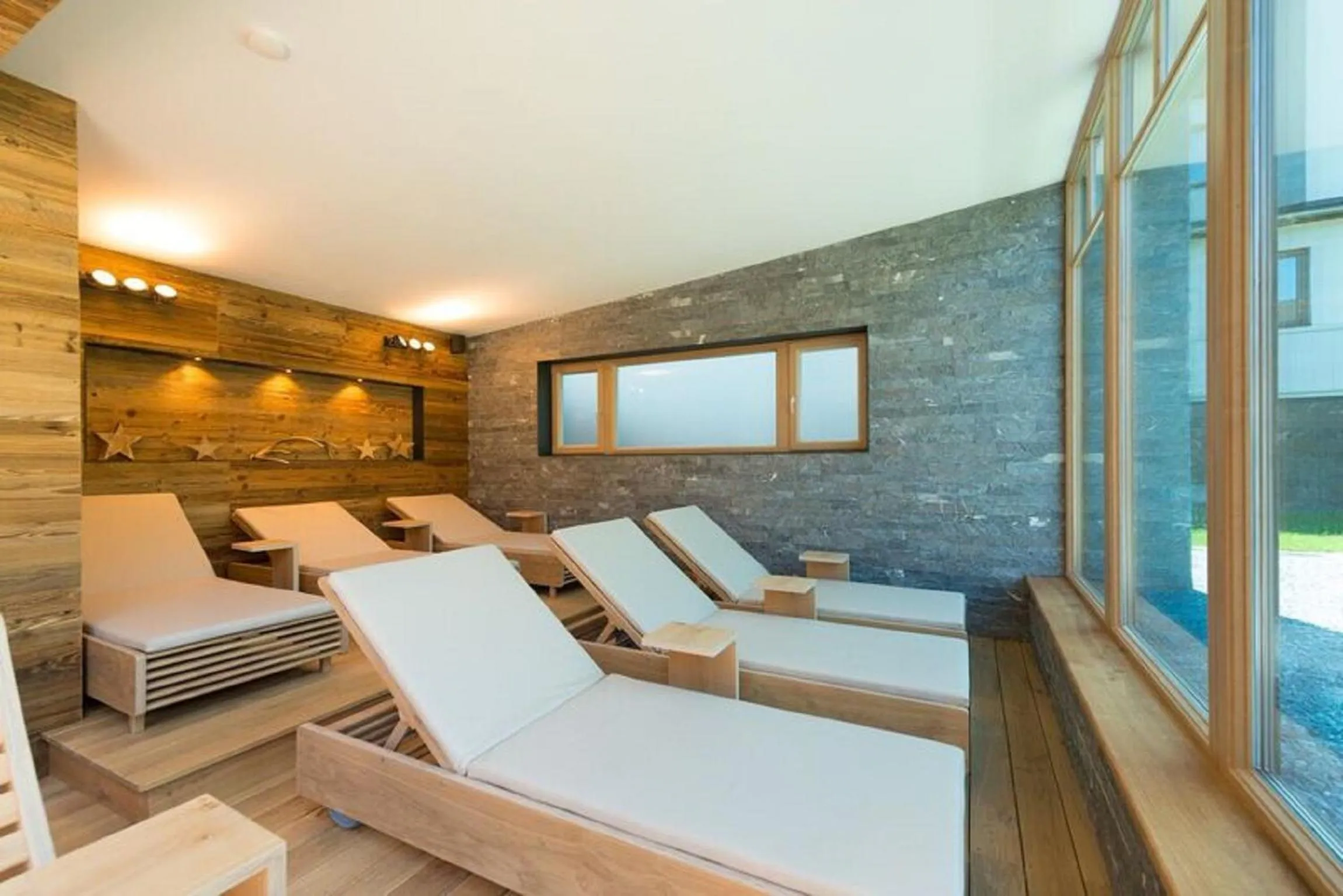 Garden in Hotel Alpina