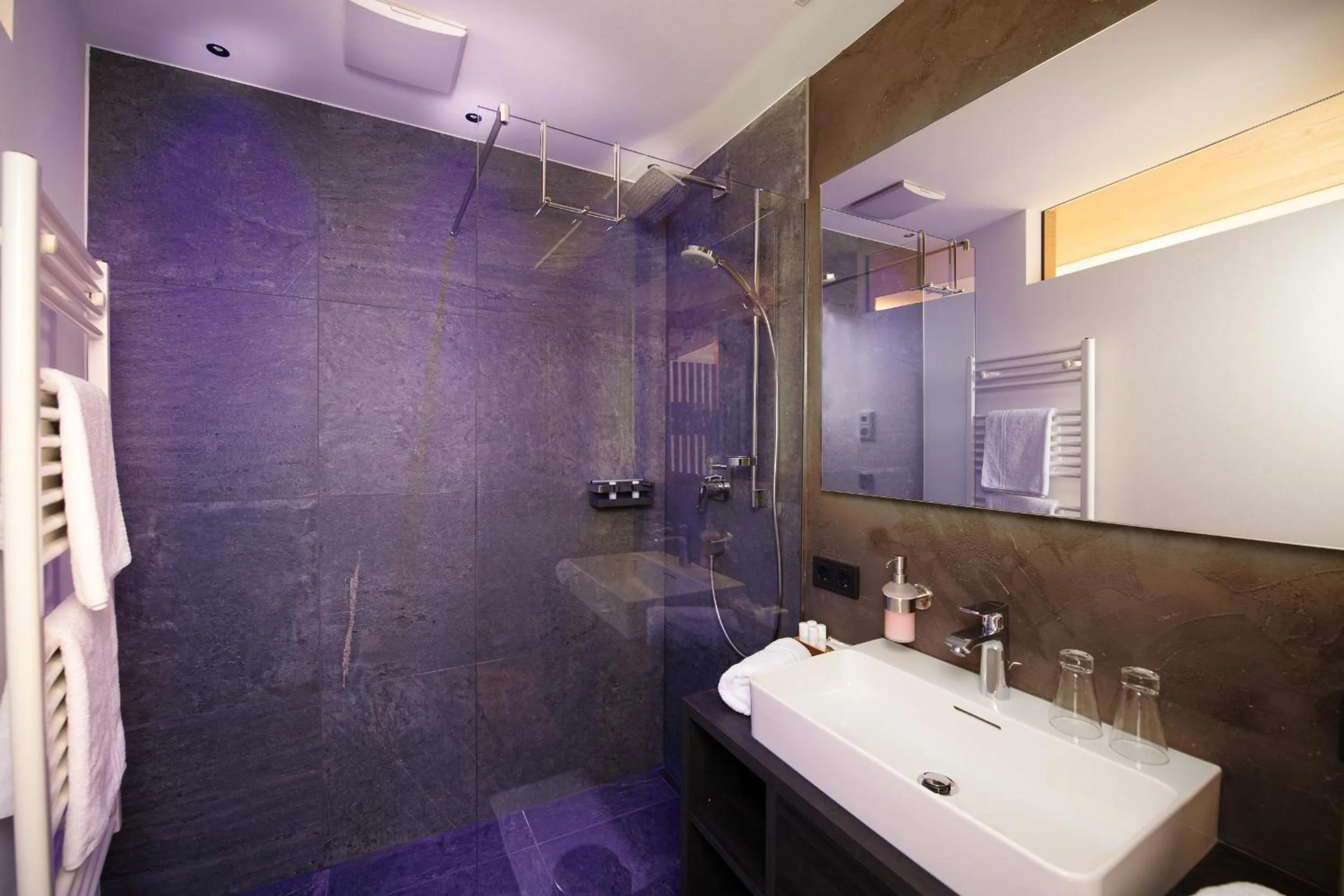 Bathroom in Hotel Alpina