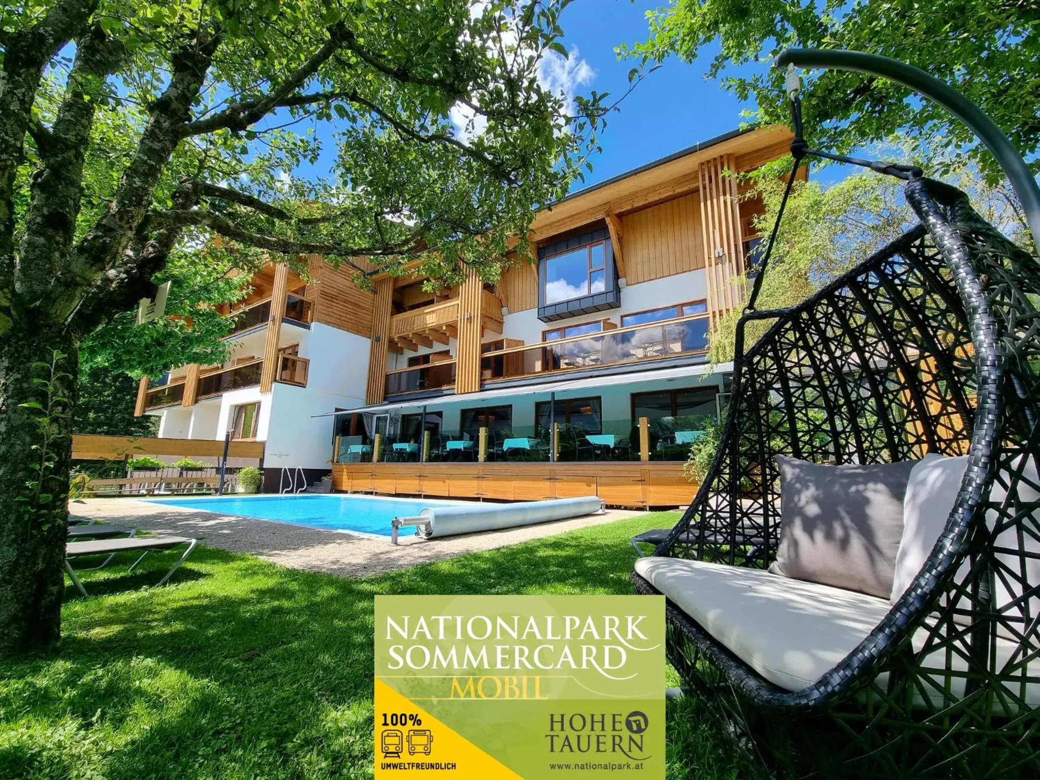 Property building in Hotel Alpina