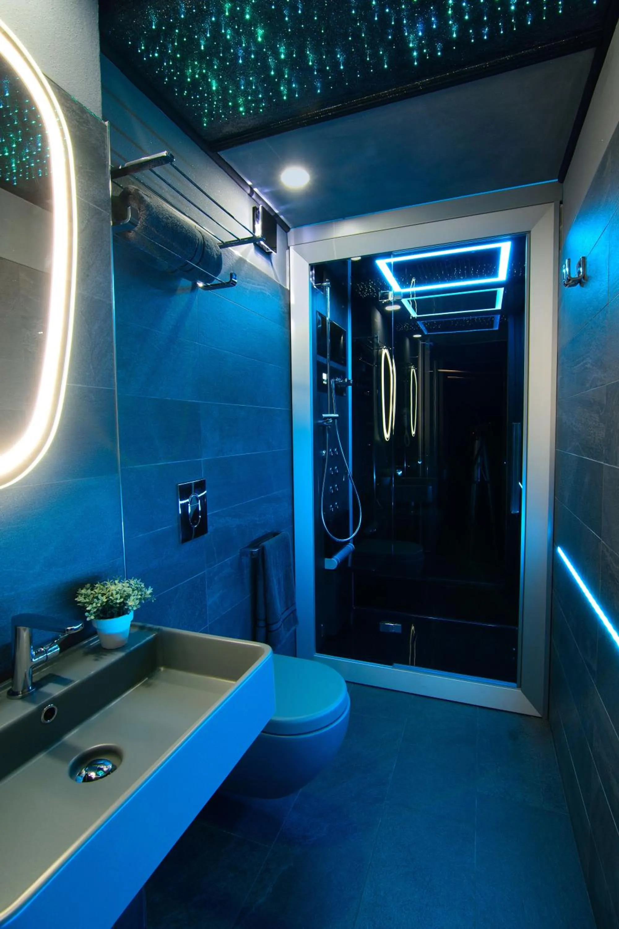 Bathroom in Starry Sky Charming House