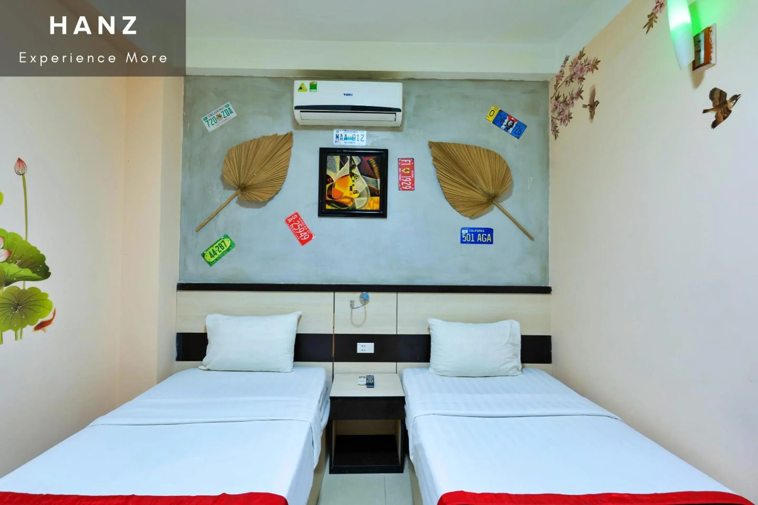 Bed in Meraki Hotel Bed in Meraki Hotel