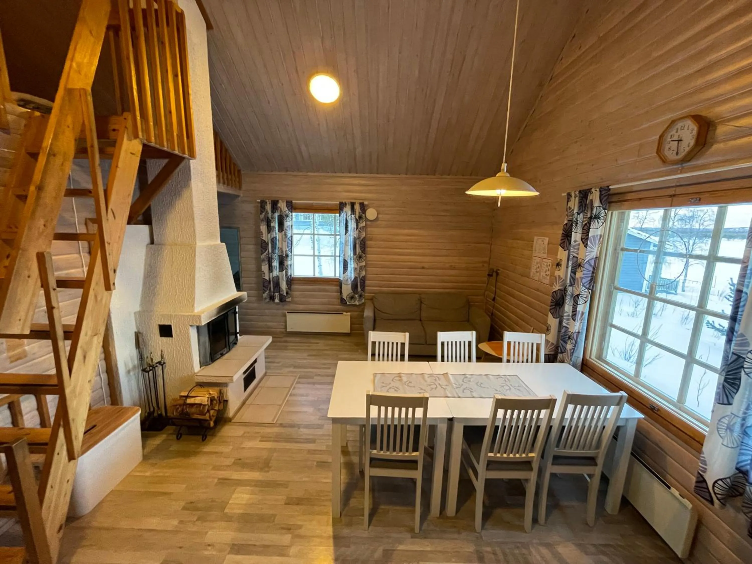 Seating area in Youth Center Vasatokka