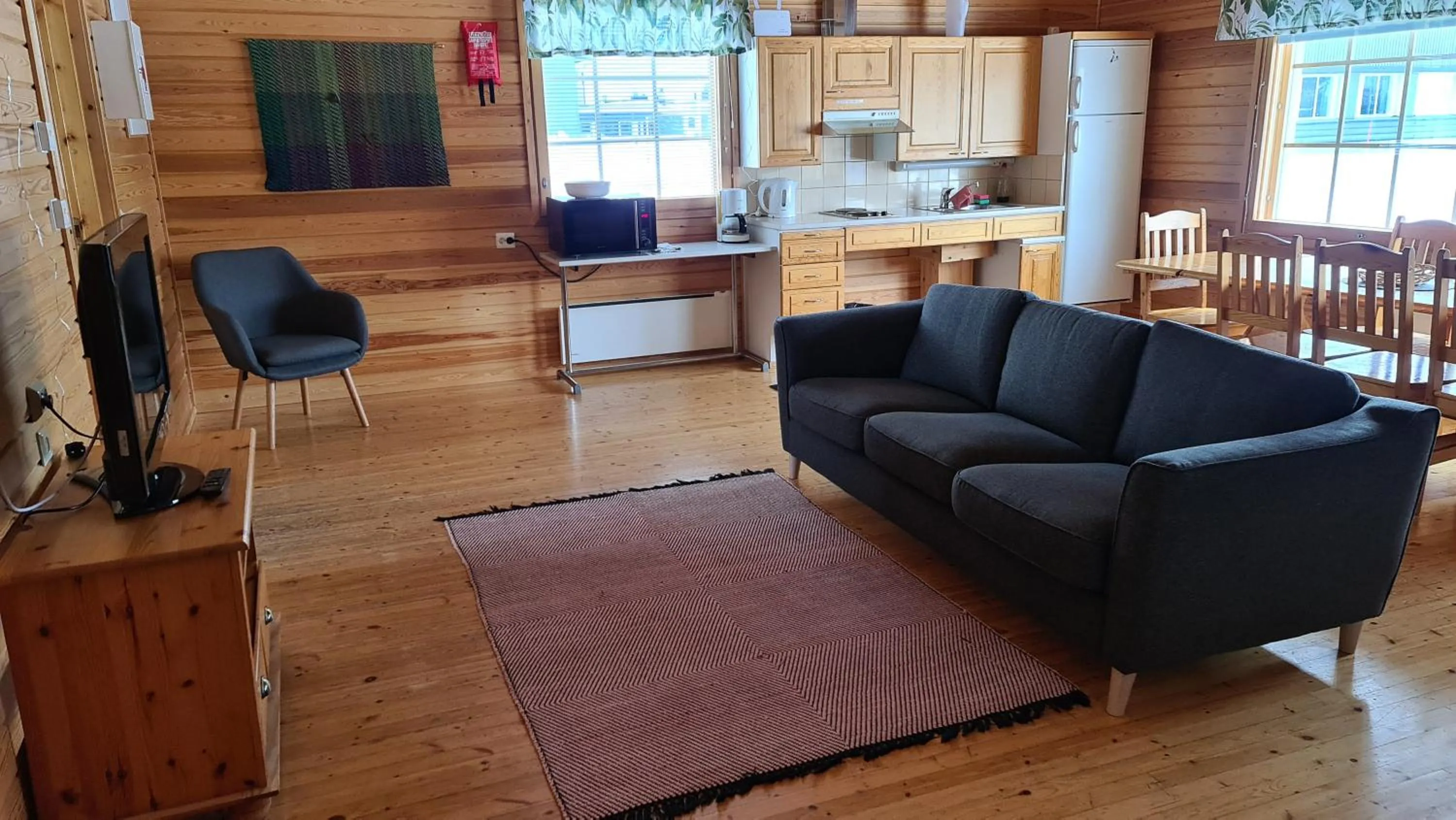 Seating area in Youth Center Vasatokka