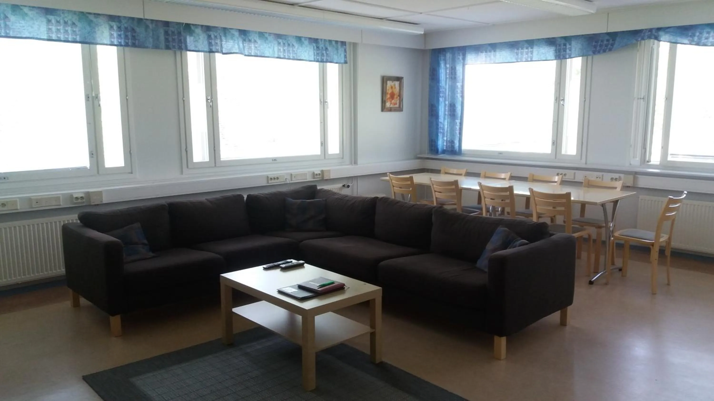 Living room in Youth Center Vasatokka