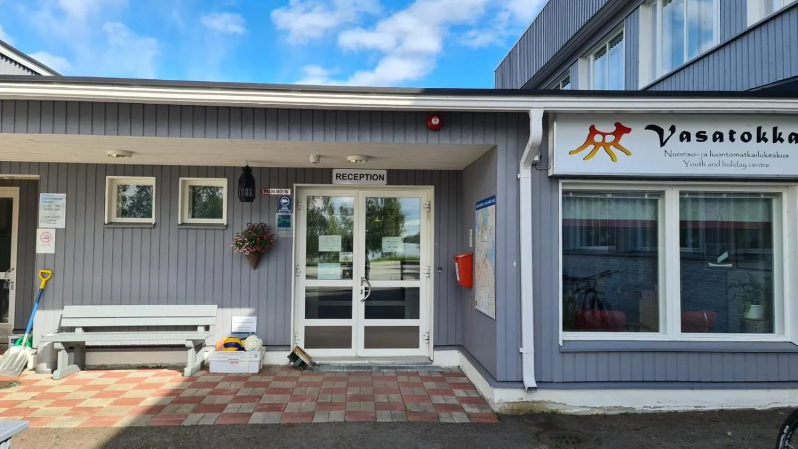 Property building in Youth Center Vasatokka