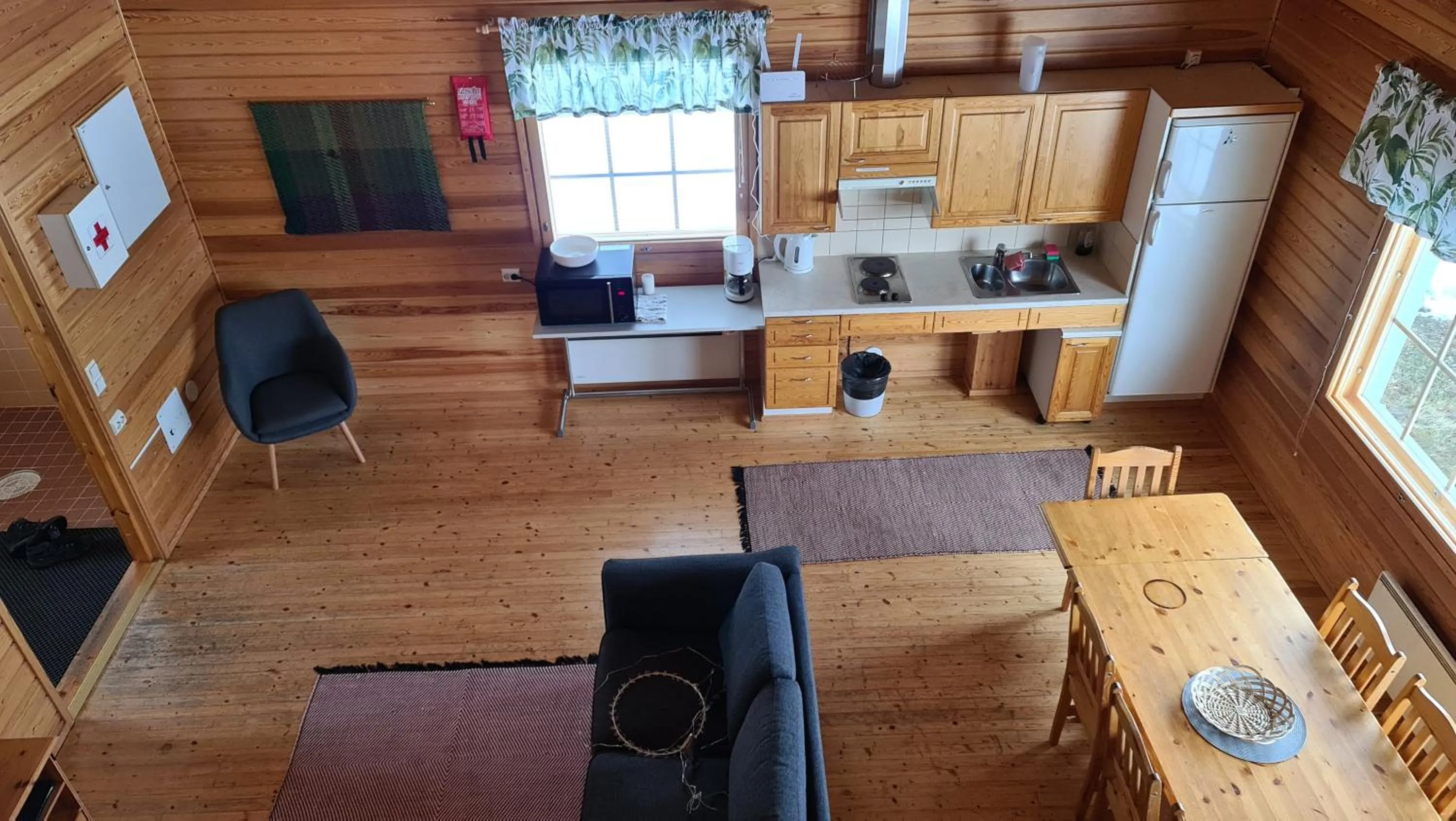 Kitchen or kitchenette in Youth Center Vasatokka