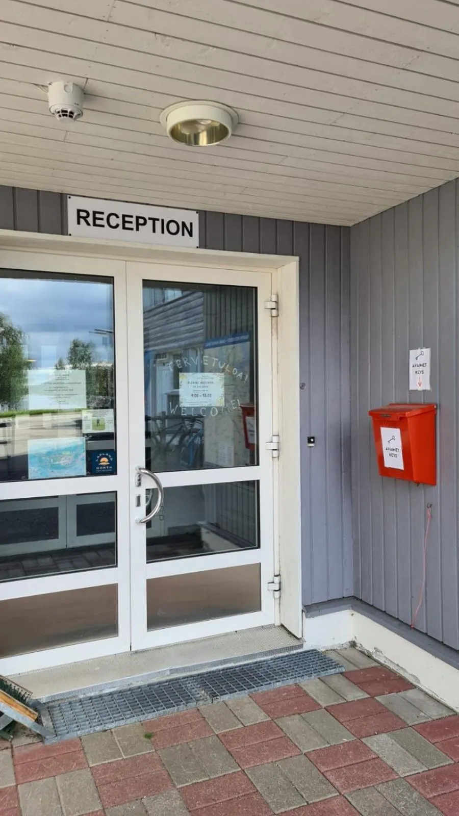 Property building in Youth Center Vasatokka