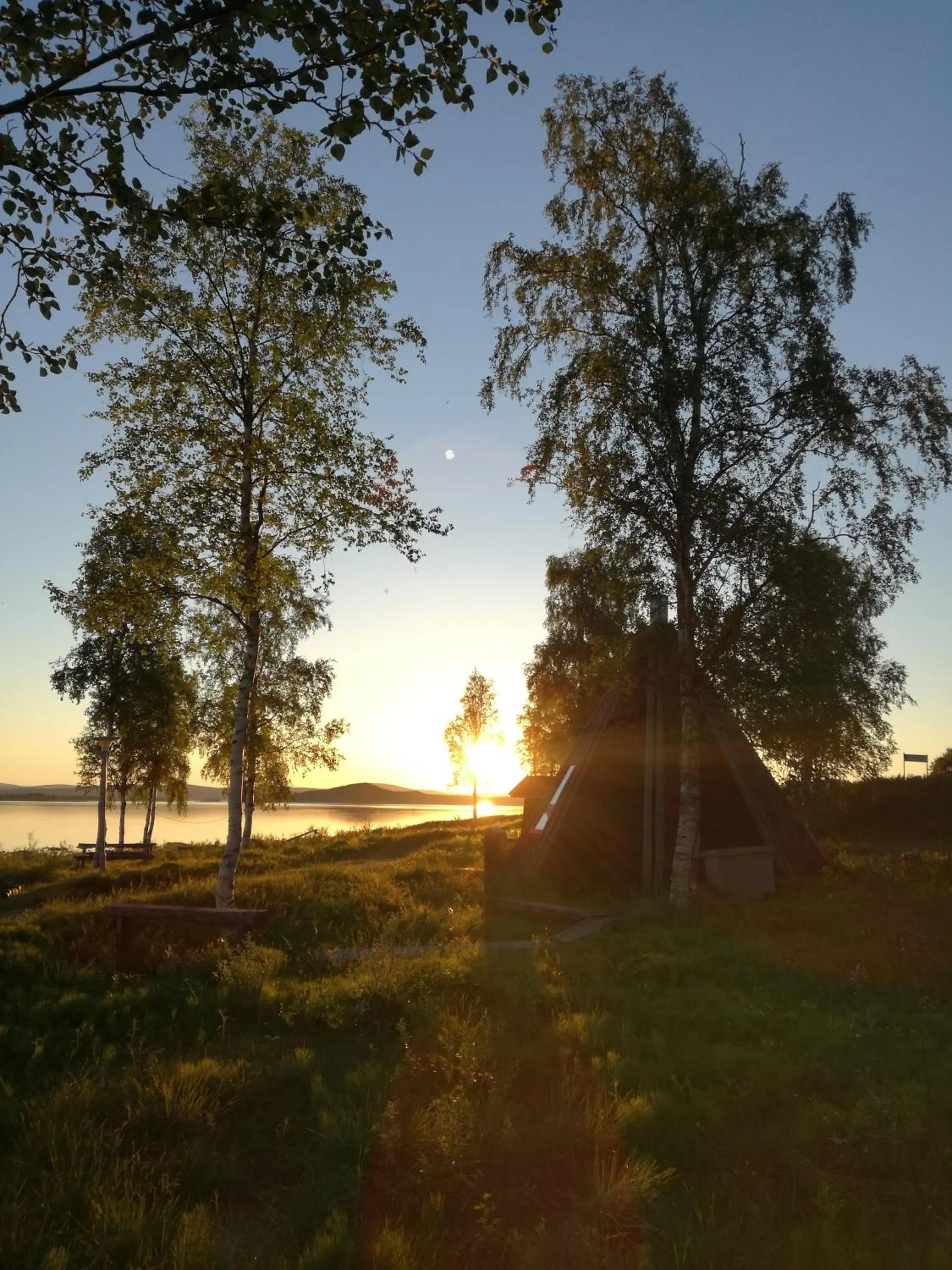Natural landscape in Youth Center Vasatokka