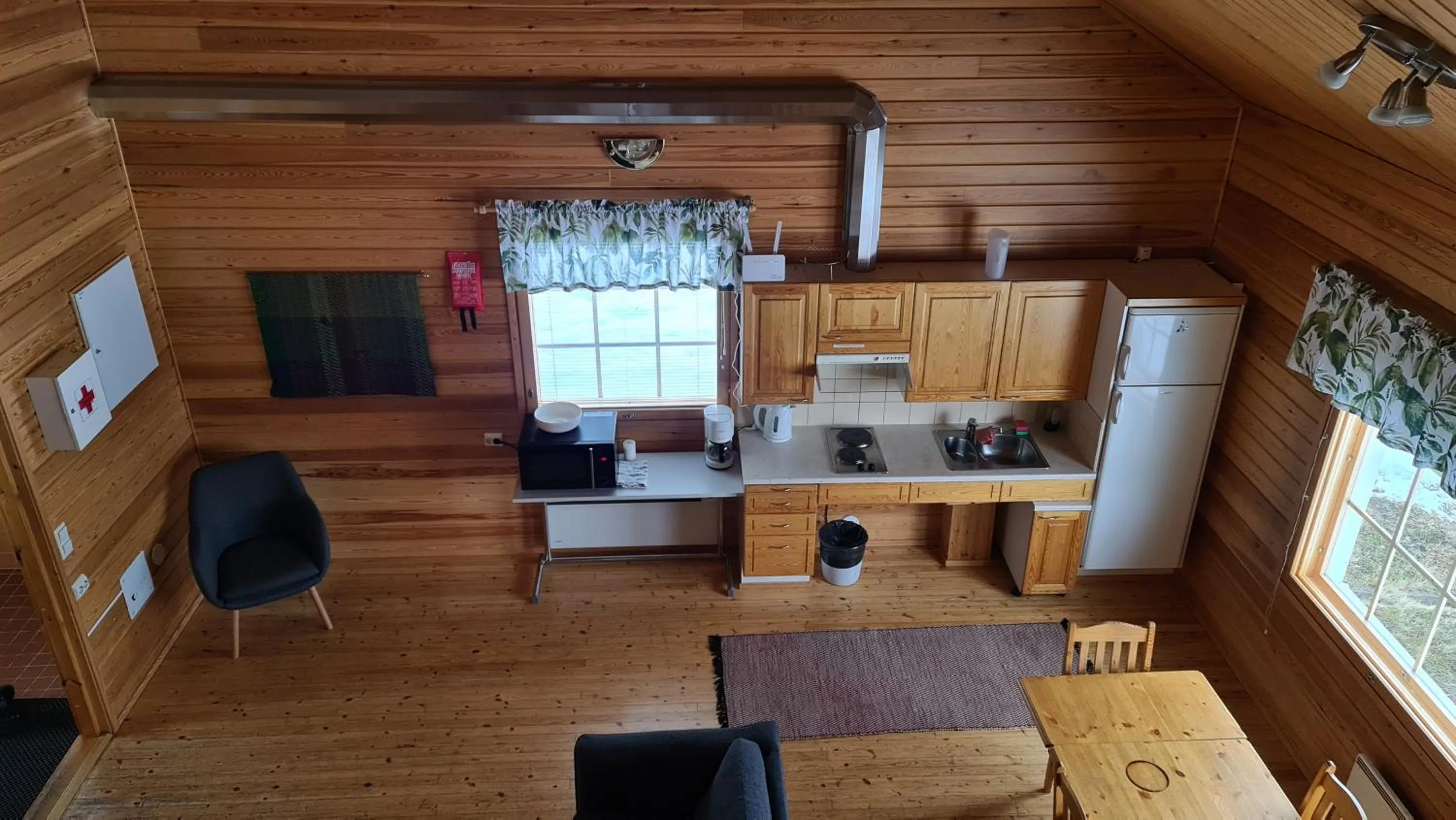 Kitchen or kitchenette in Youth Center Vasatokka
