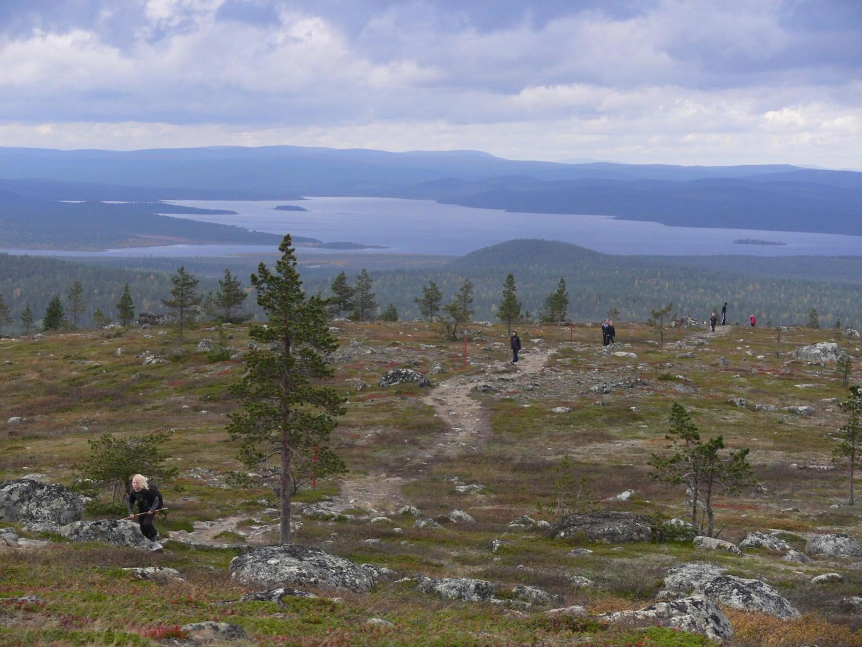 Hiking in Youth Center Vasatokka