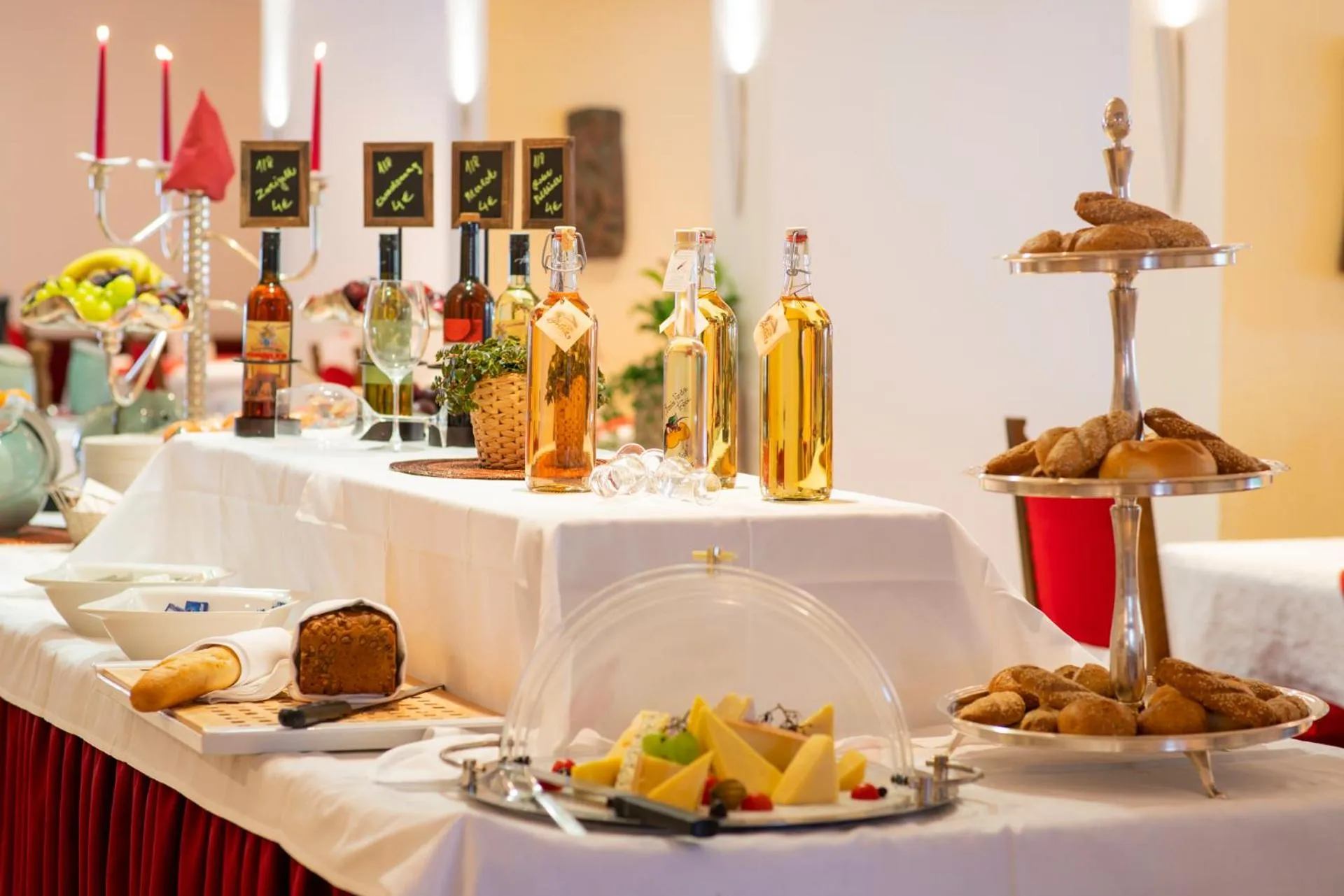 Food and drinks in Beauty & Wellness Hotel Tirolerhof